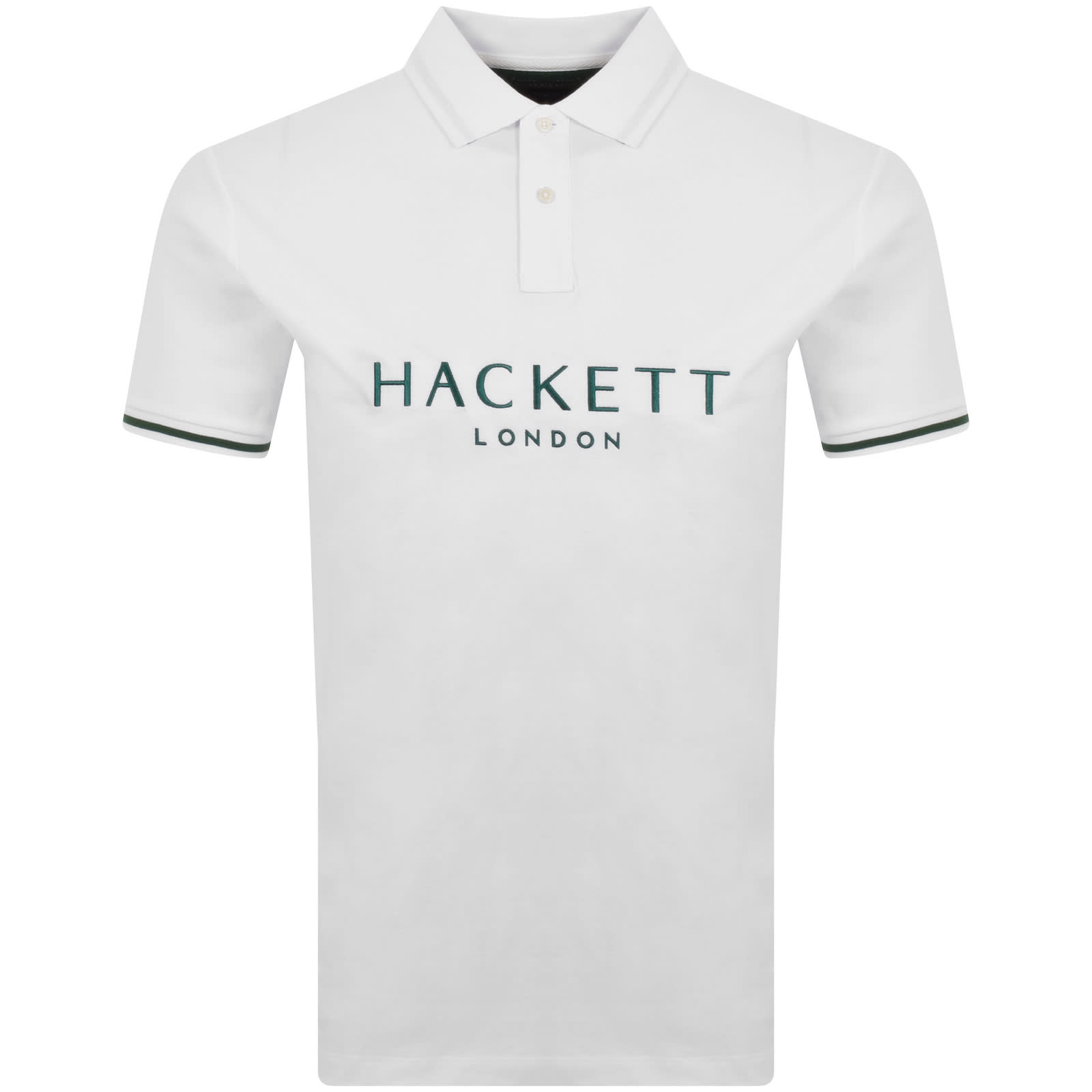 Hackett Heritage Classic Short Sleeve Polo White 2XL Man