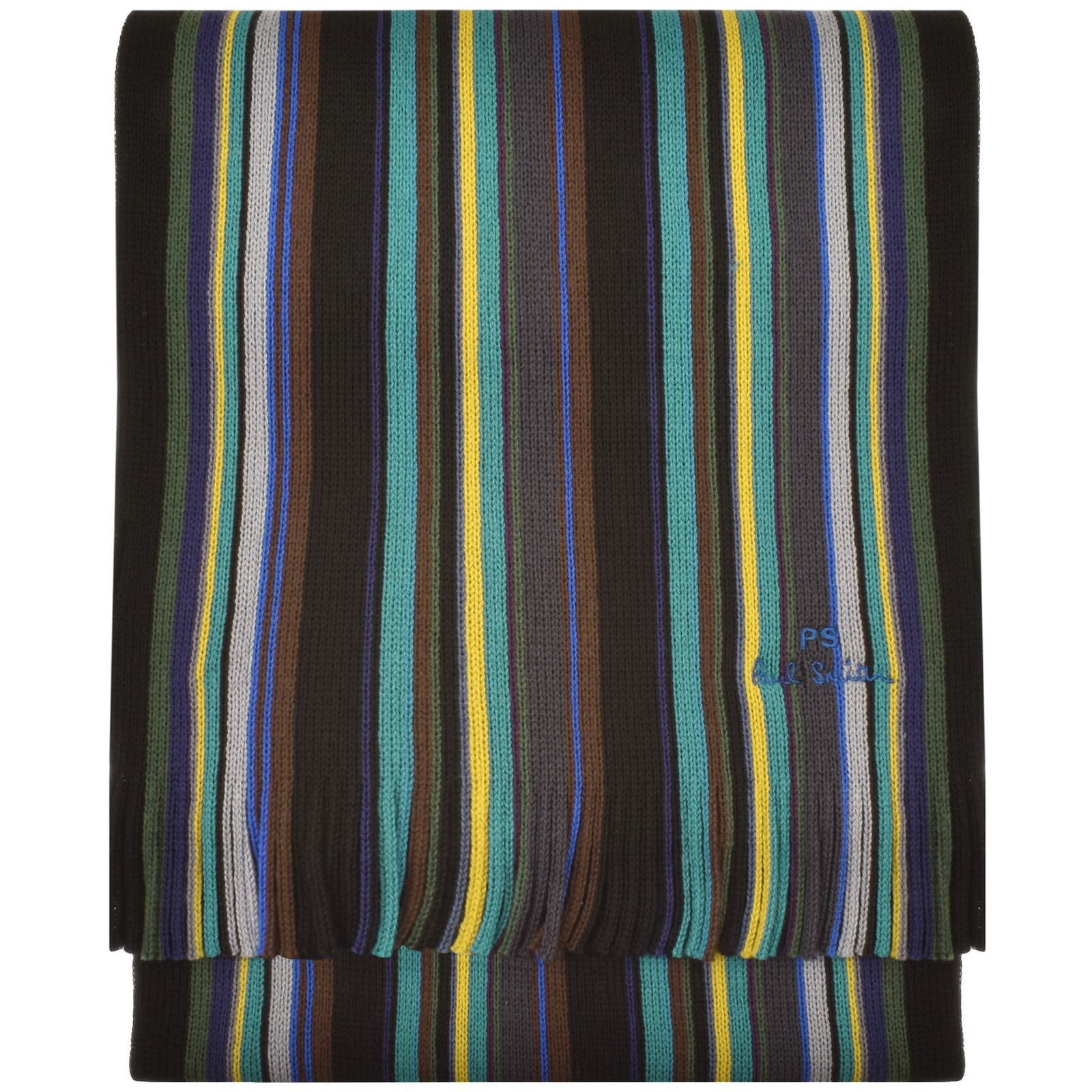 口豪奢 Paul Smith Mainline | Scarf Wool Striped Multicolour 小物