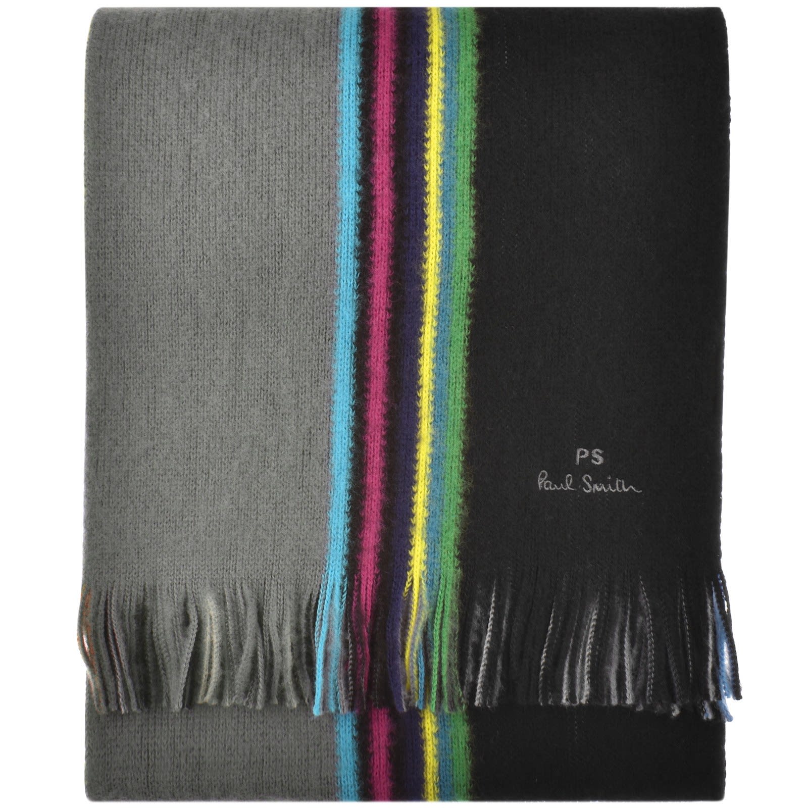 Stripe Wool Scarf — COMMAND knitwear