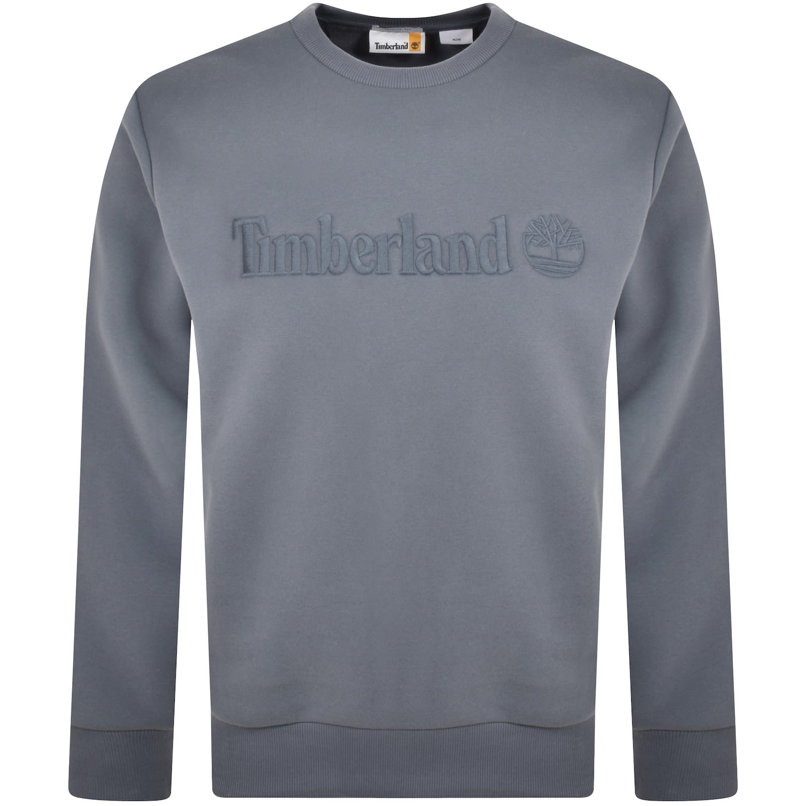 Timberland Logo Regular Fit Sweatshirt Blue Mainline Menswear United States