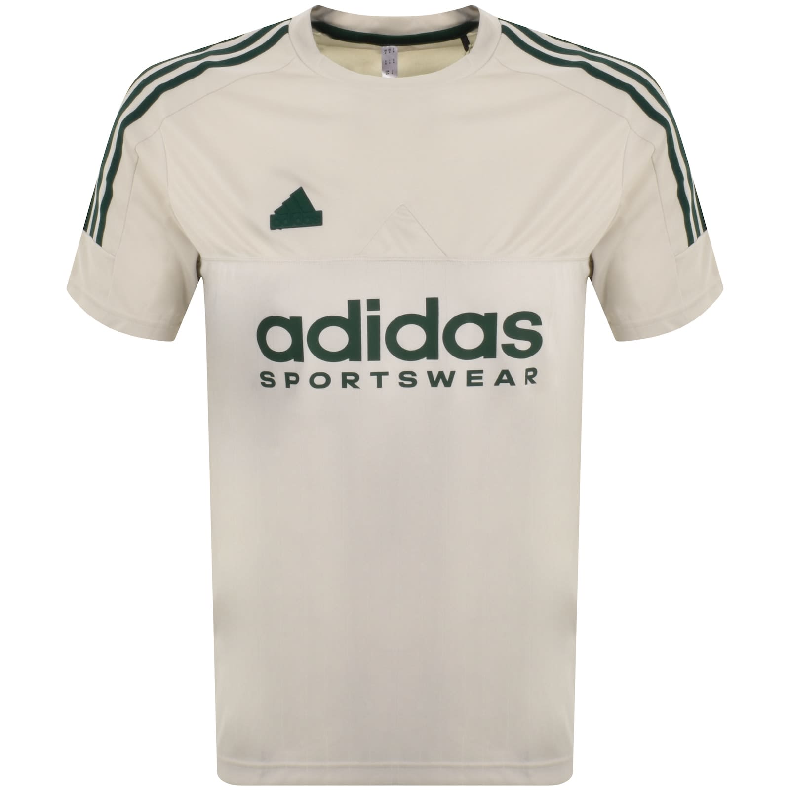 adidas tan tape tee