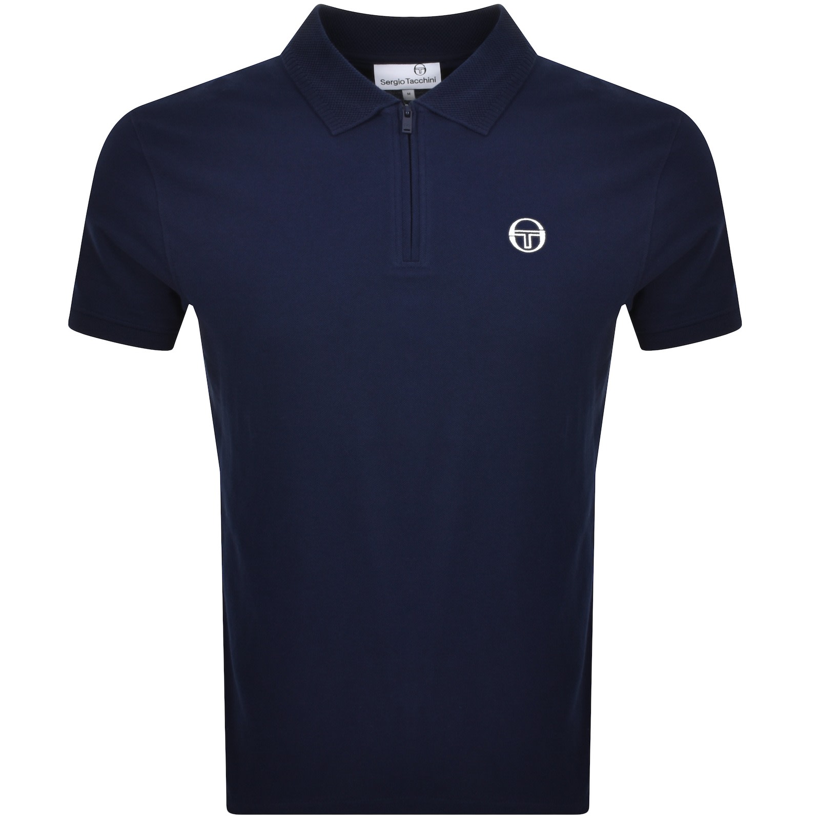 Sergio Tacchini Men s Briggs Zip Neck Polo Shirt