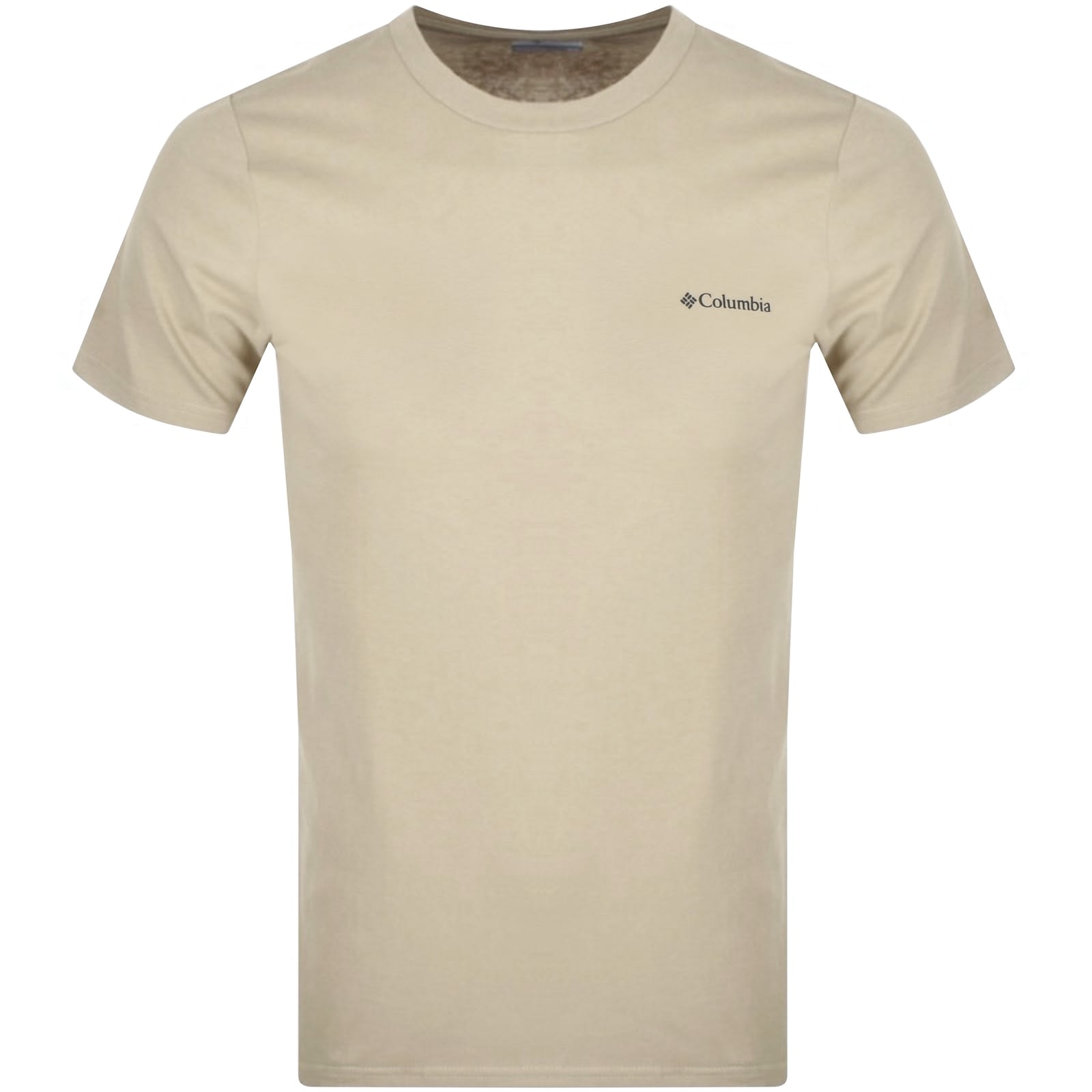 Columbia Basic Logo T Shirt Beige | Mainline Menswear United States