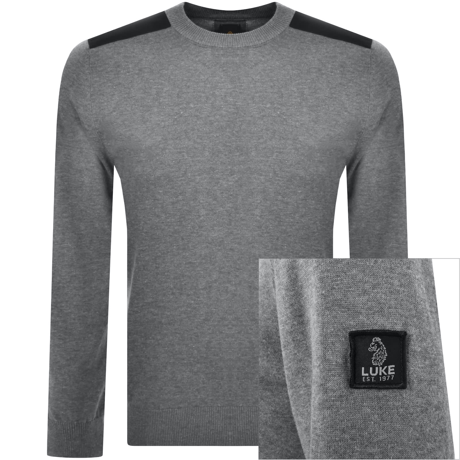 Grey luke jumper sale