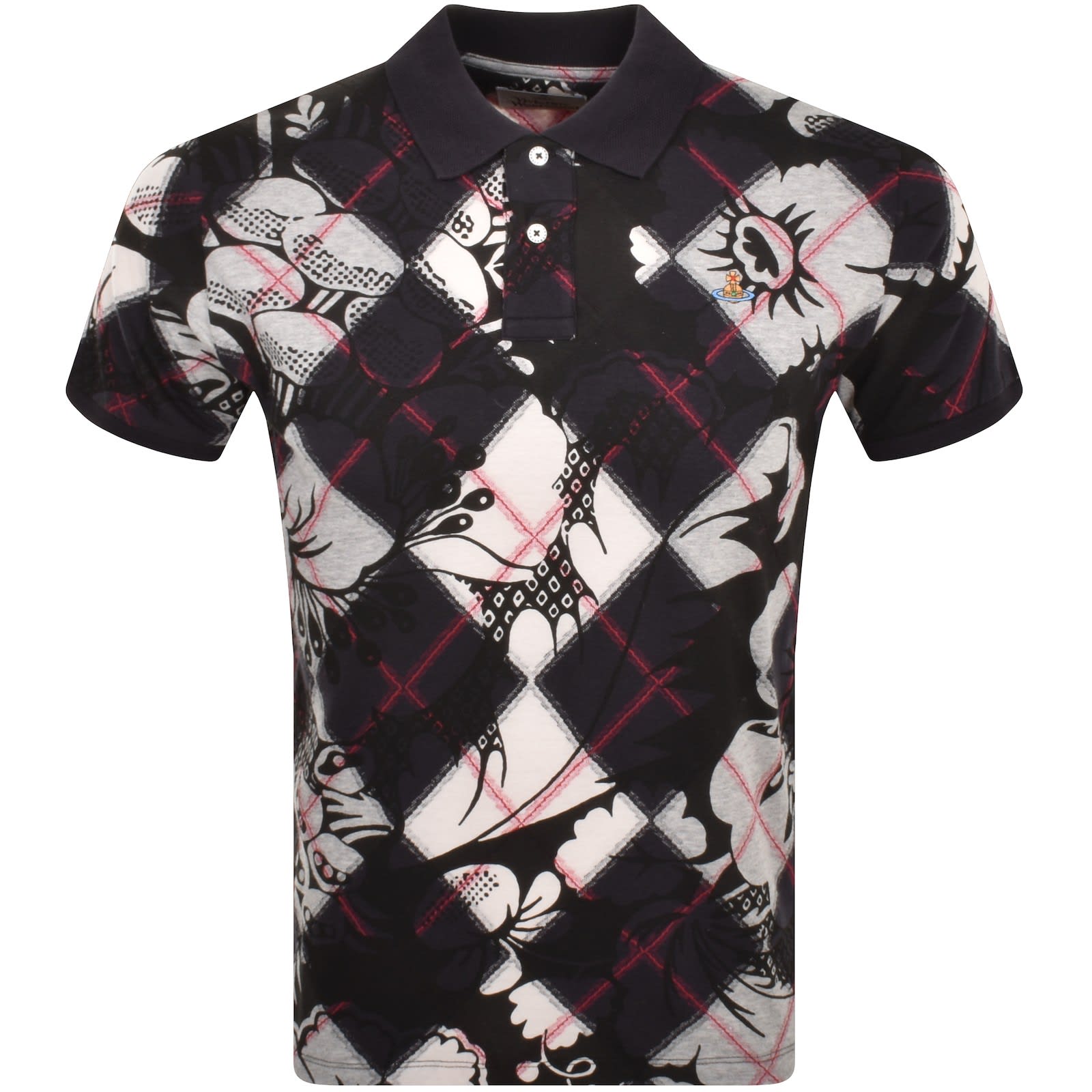 Vivienne Westwood Classic Polo T Shirt Navy male XXX Large