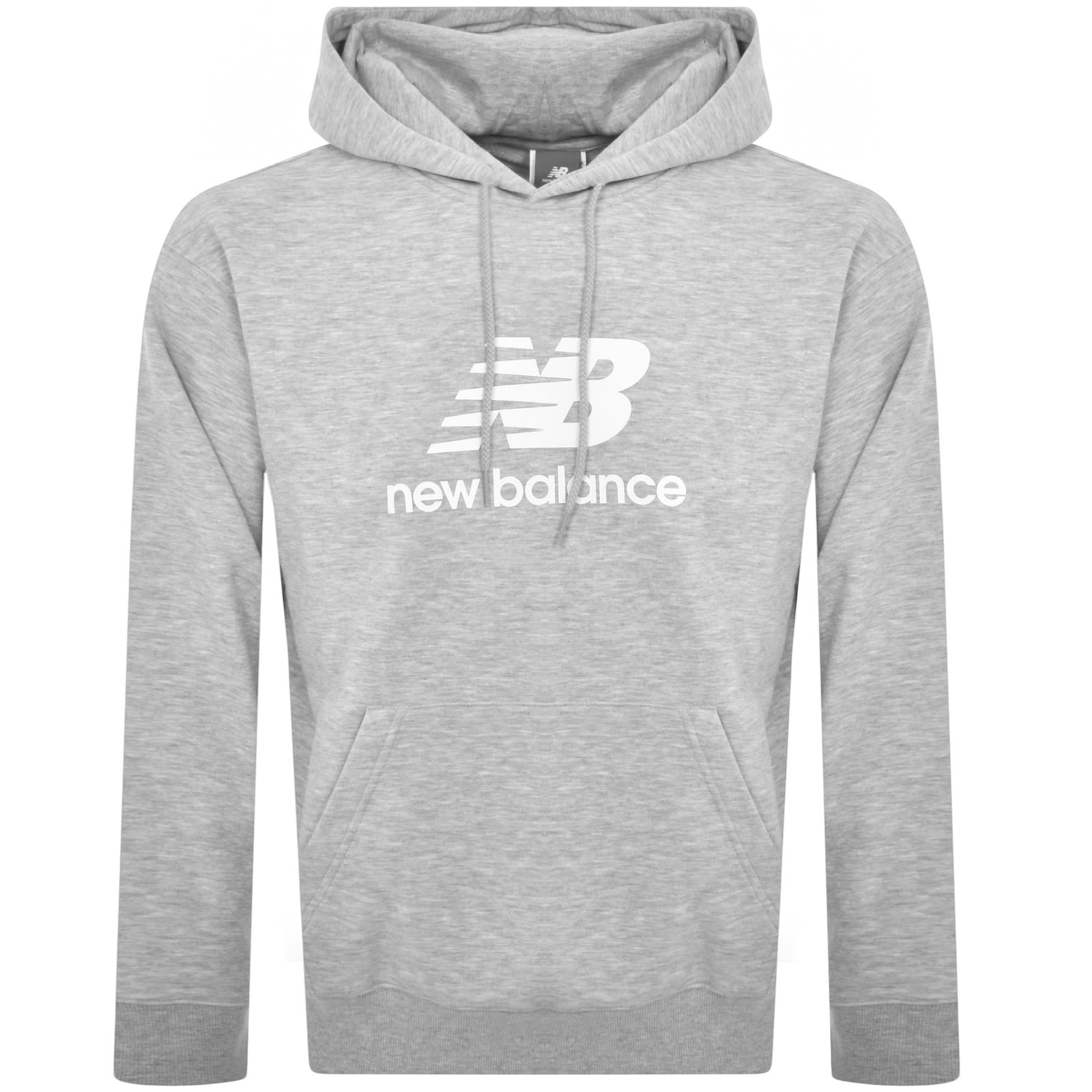New Balance Sport Essentials Logo Hoodie Grey Mainline Menswear Ireland