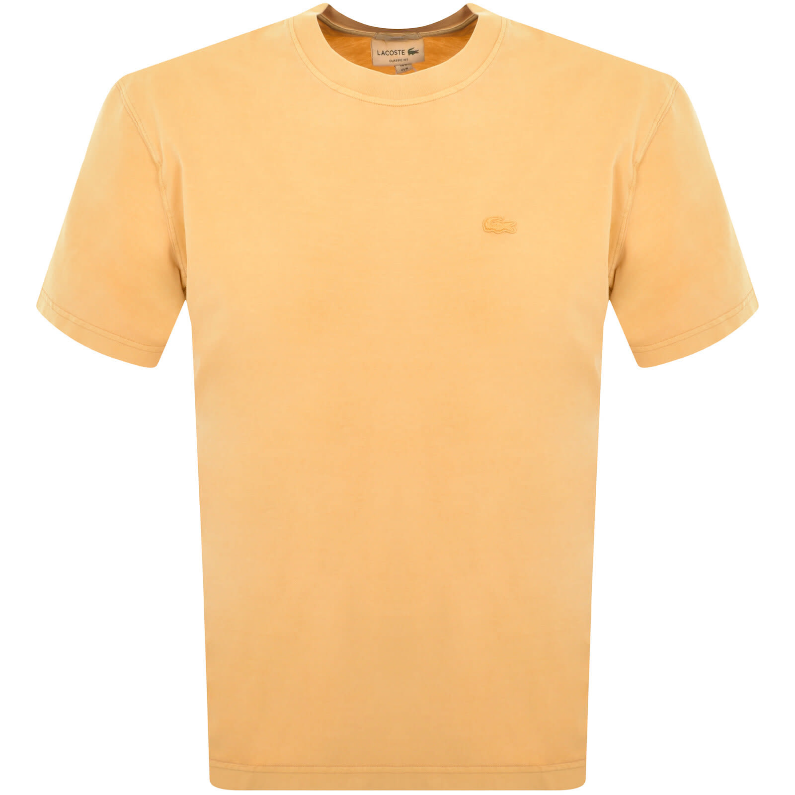 Lacoste t shirt yellow store