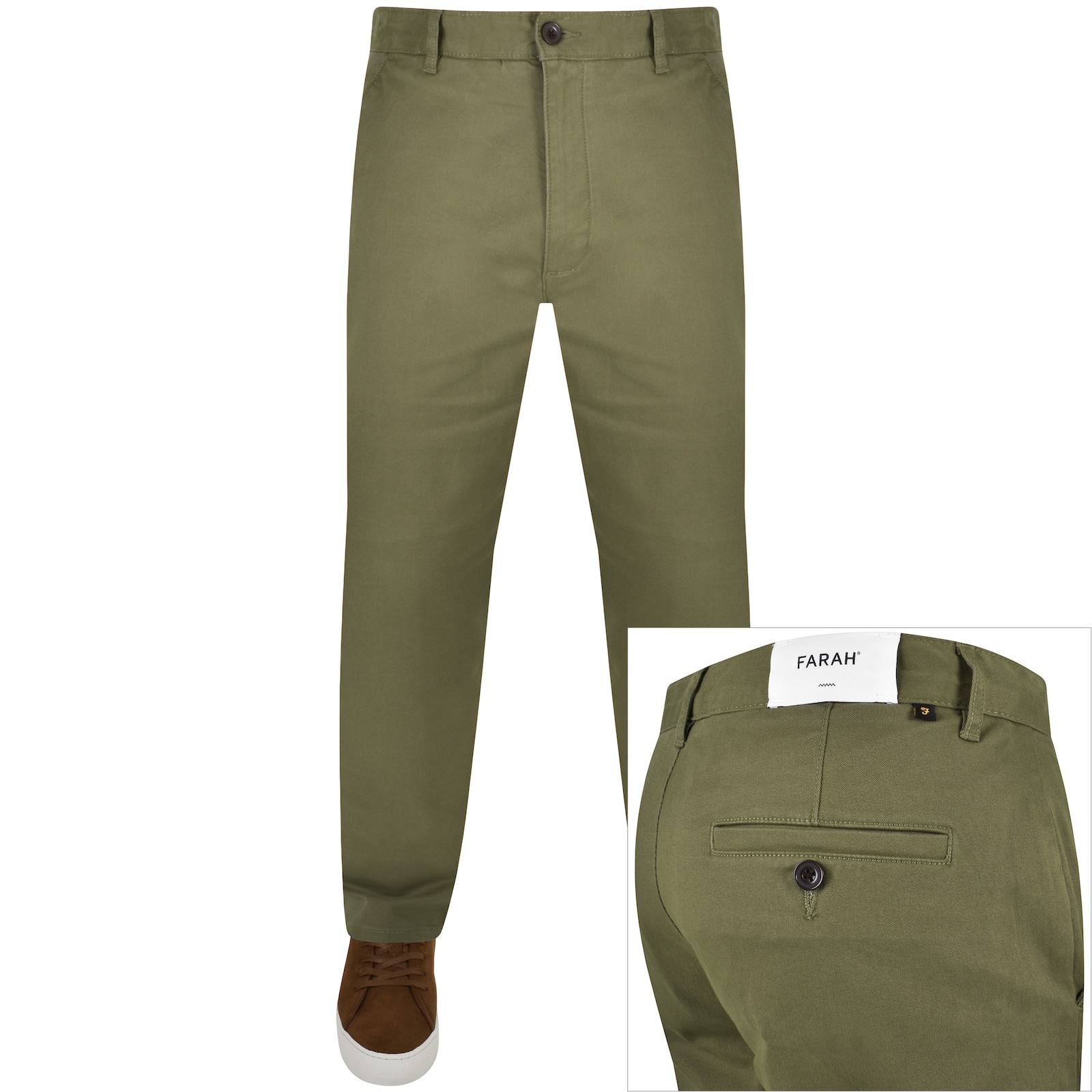 FARAH SCOVILL Zip USA CENTER PRESS SLACKS PANTS -- -- NVY