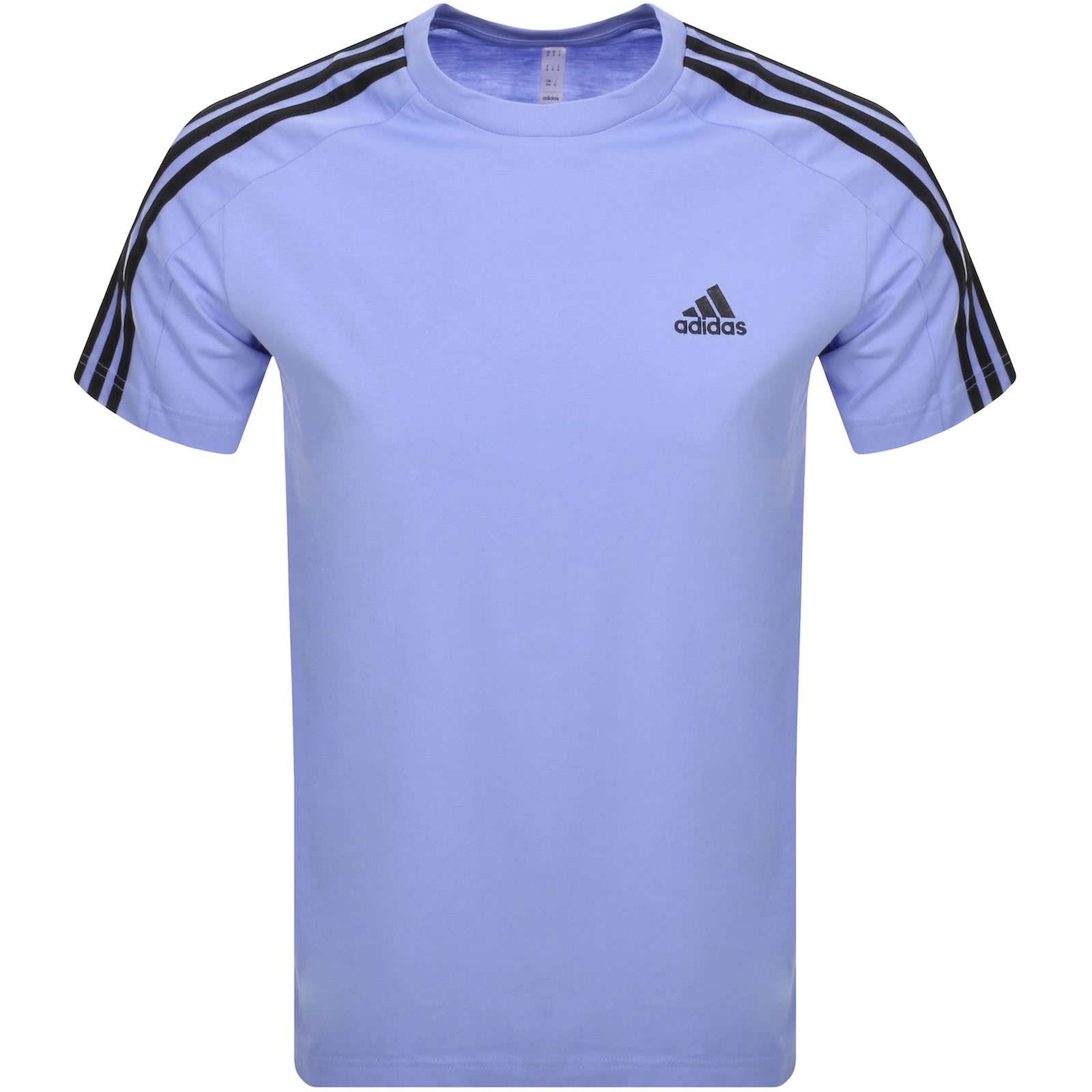 adidas Sportswear 3 Stripe T Shirt Blue Mainline Menswear Ireland