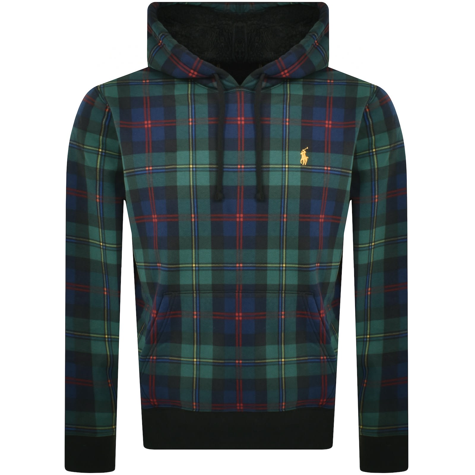 Ralph Lauren Malcolm Tartan Hoodie GreenRalph Lauren Malcolm Tartan Hoodie Green Male Small