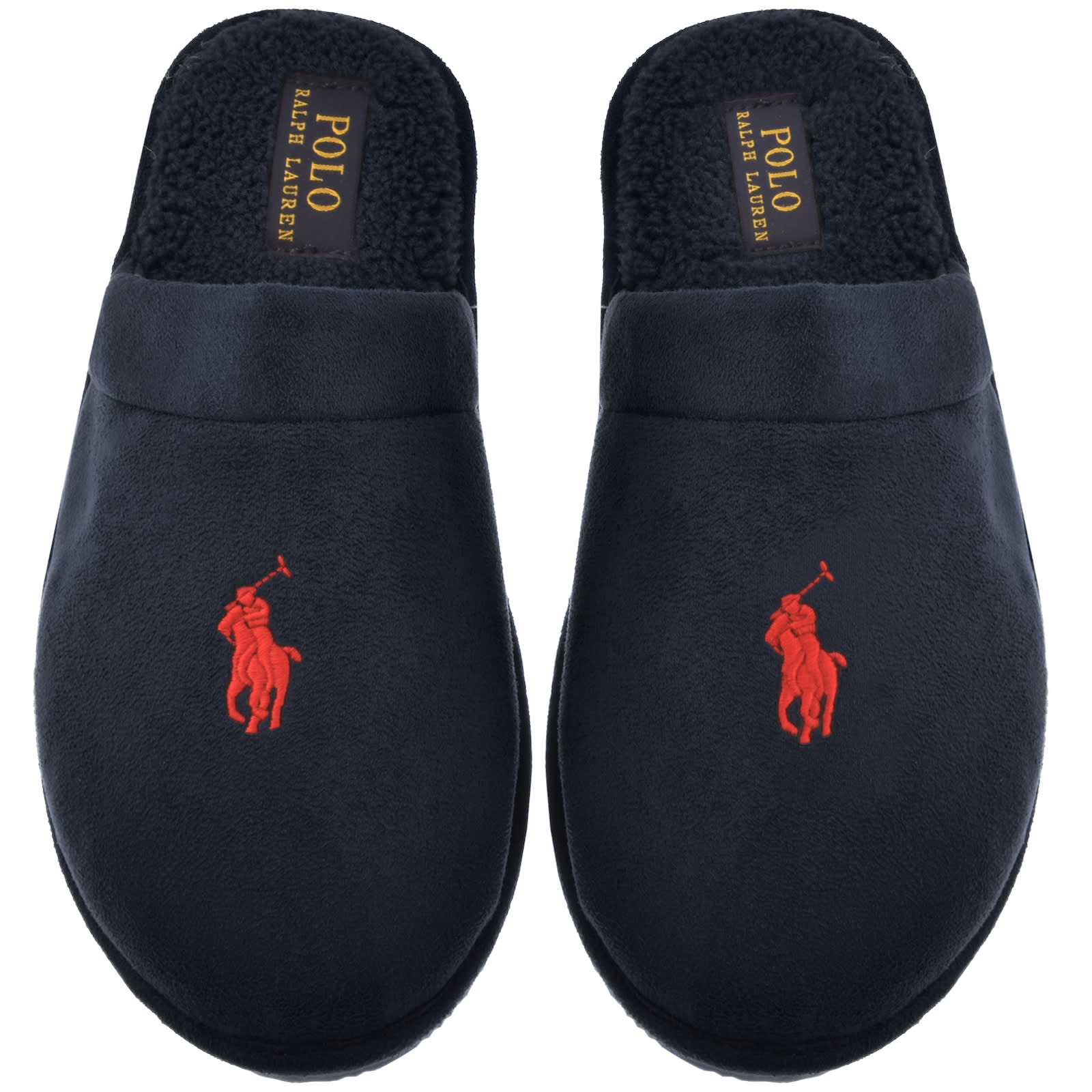 Ralph Lauren Klarence Slippers Navy Mainline Menswear Denmark
