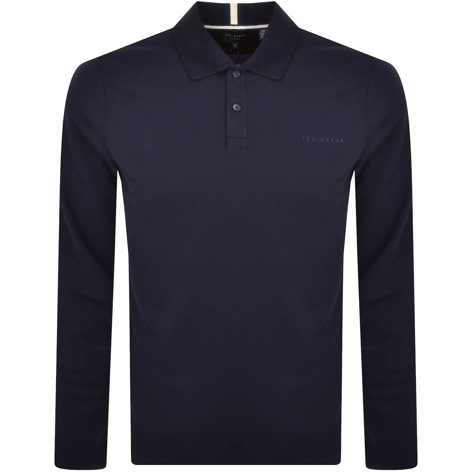 Ted Baker Pacto Polo T Shirt Navy Mainline Menswear United States