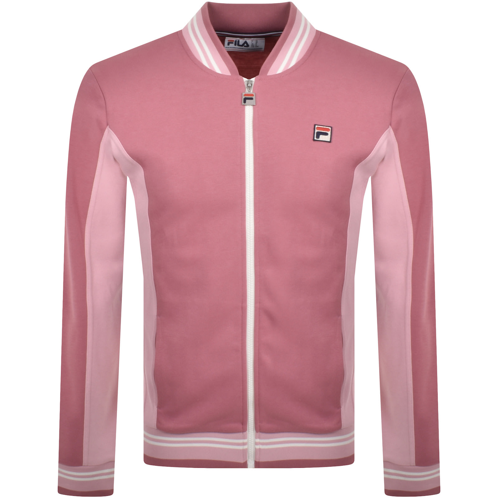 Fila Vintage Settanta Zip Track Top Pink Mainline Menswear Australia