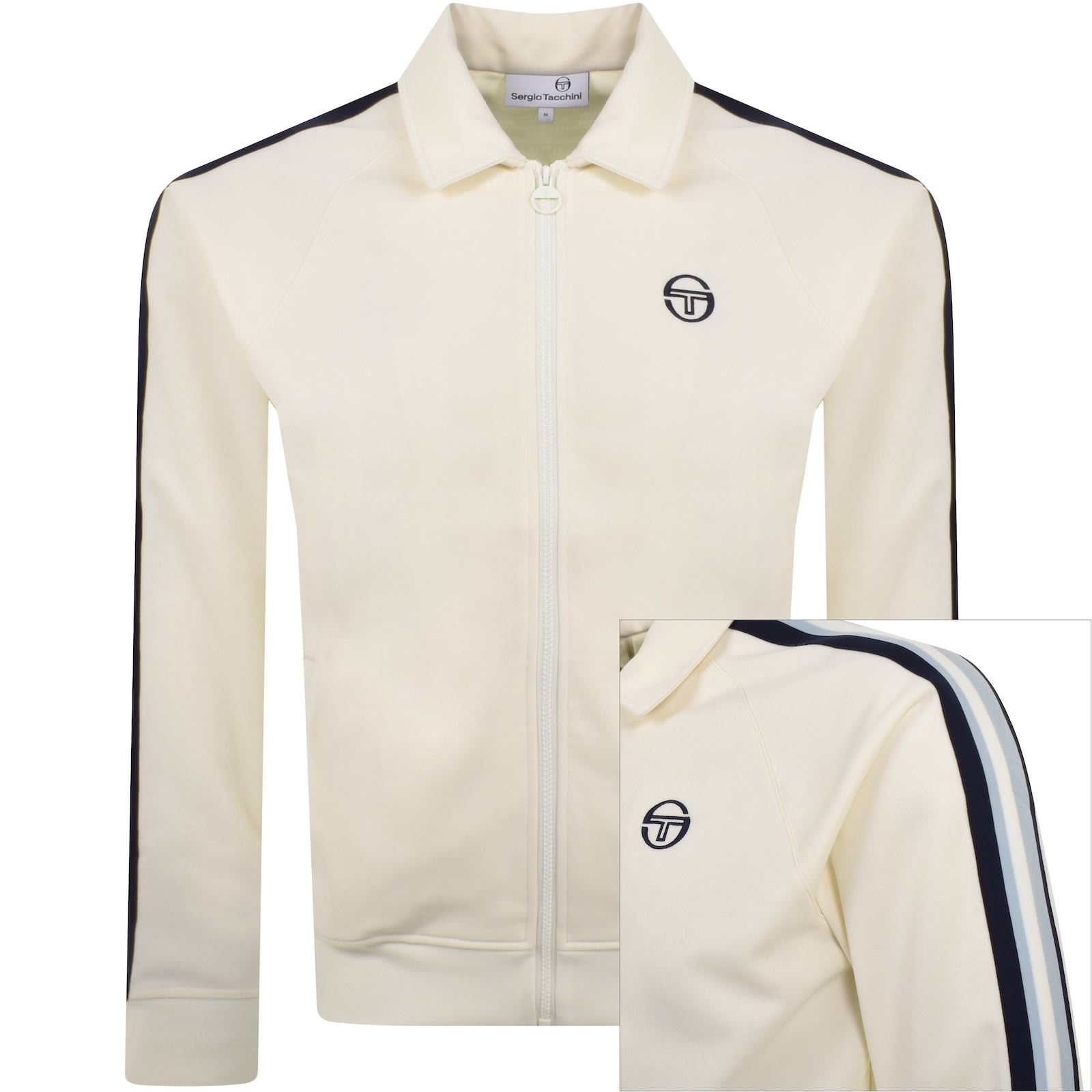 Sergio Tacchini Renshaw Track Top Cream male x Large