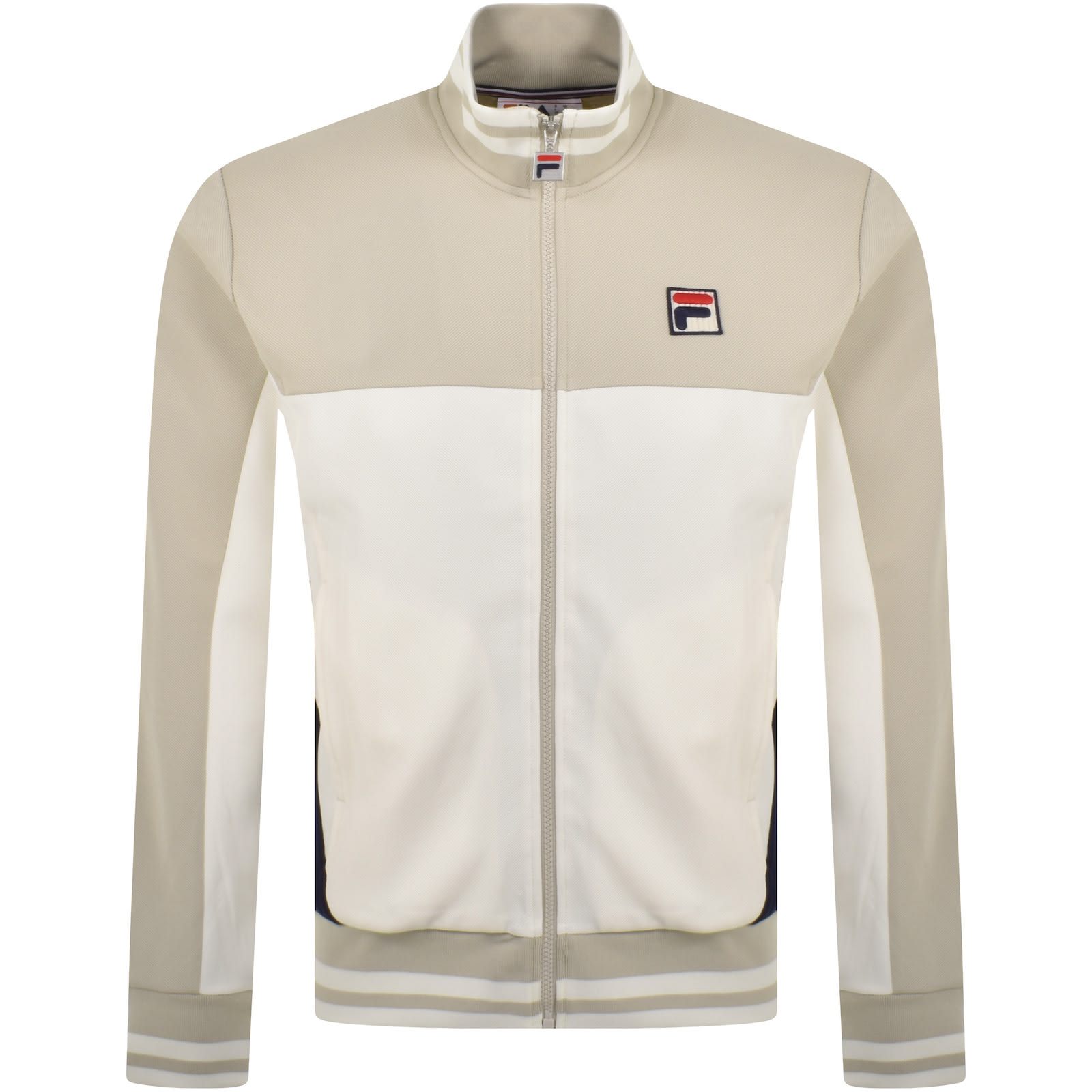 Fila Vintage Tiebreaker Sweatshirt Beige Mainline Menswear