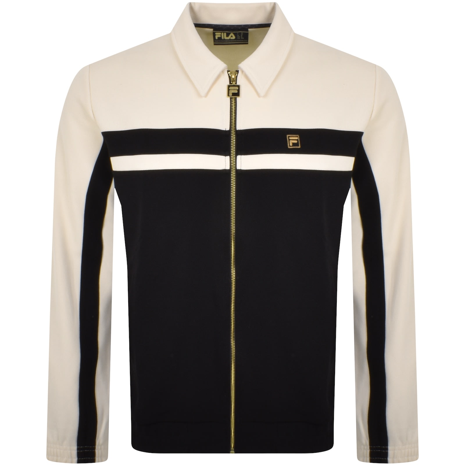 Fila Vintage Bill Track Jacket Black | Mainline Menswear Sweden