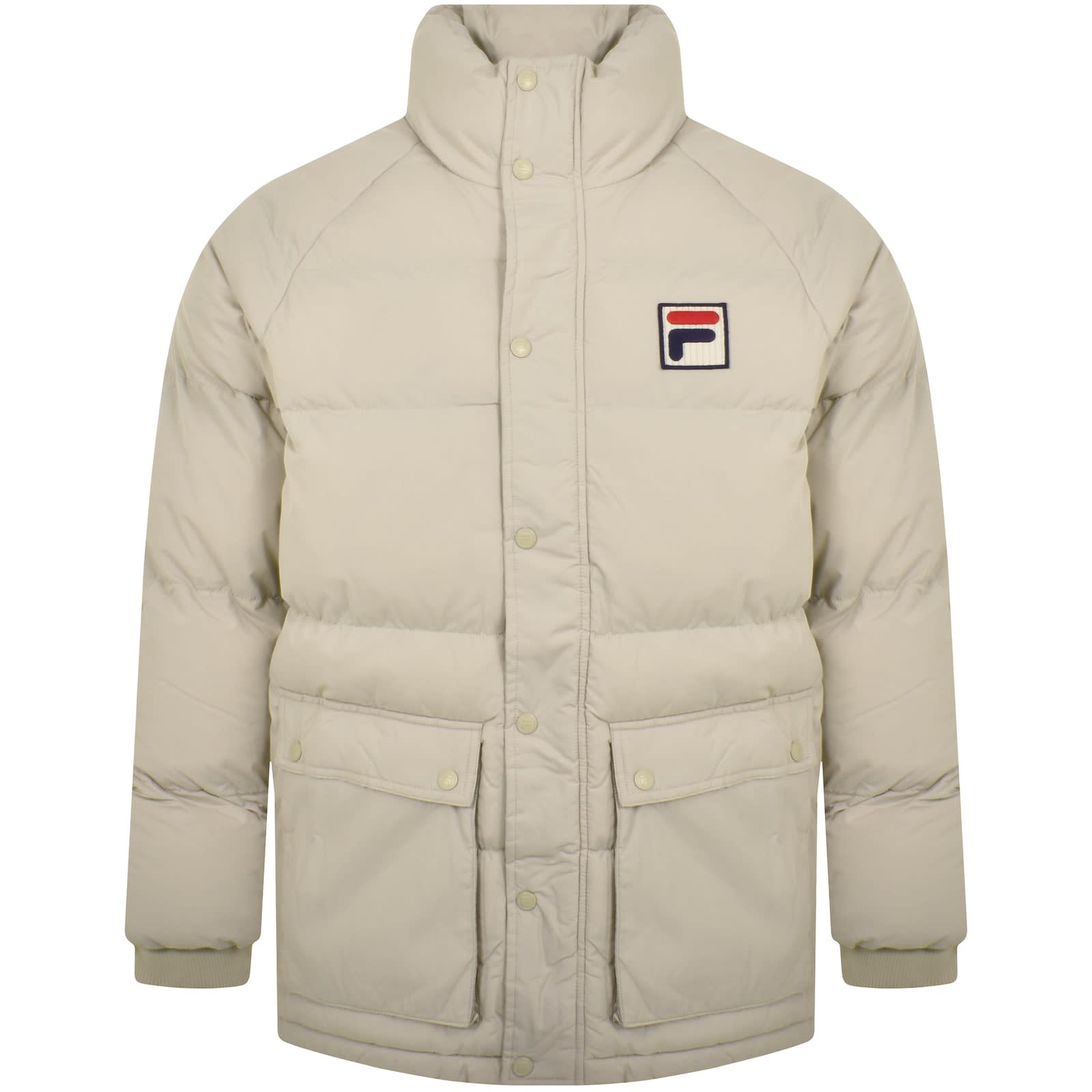 Fila Vintage Aspen Archive Puffa Jacket Beige Mainline Menswear Ireland