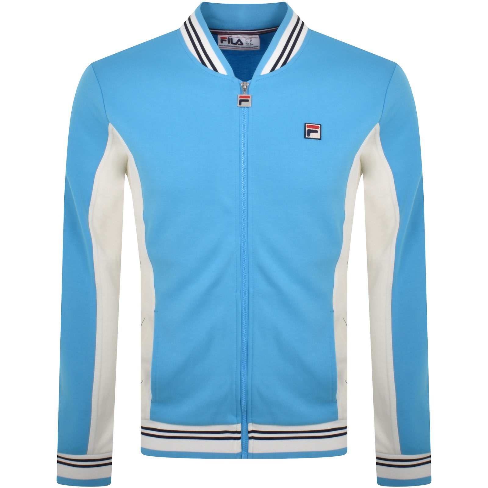 Fila Vintage Settanta Zip Track Top Blue Mainline Menswear Australia