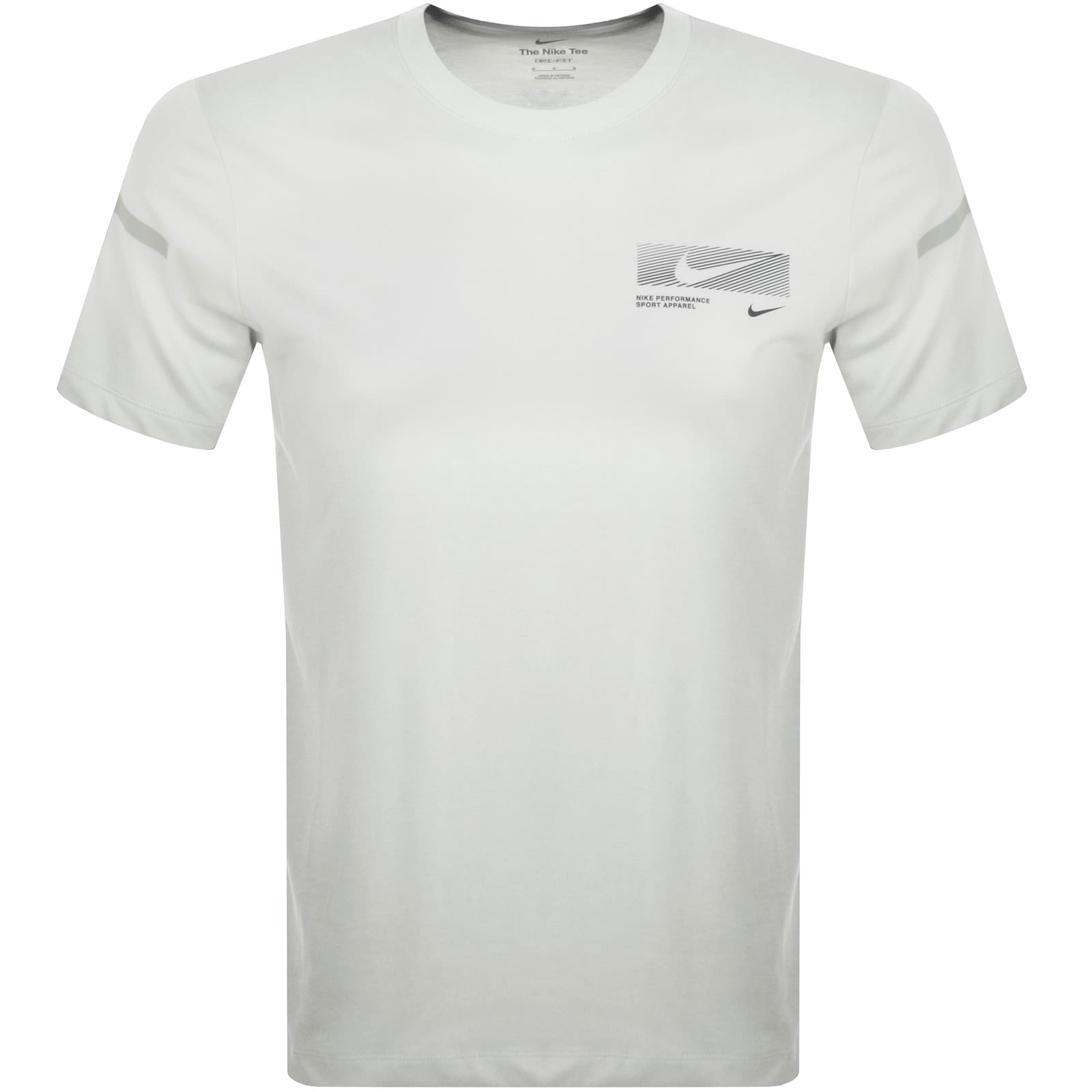 Nike Training Dri Fit Flash T Shirt Off White | Mainline