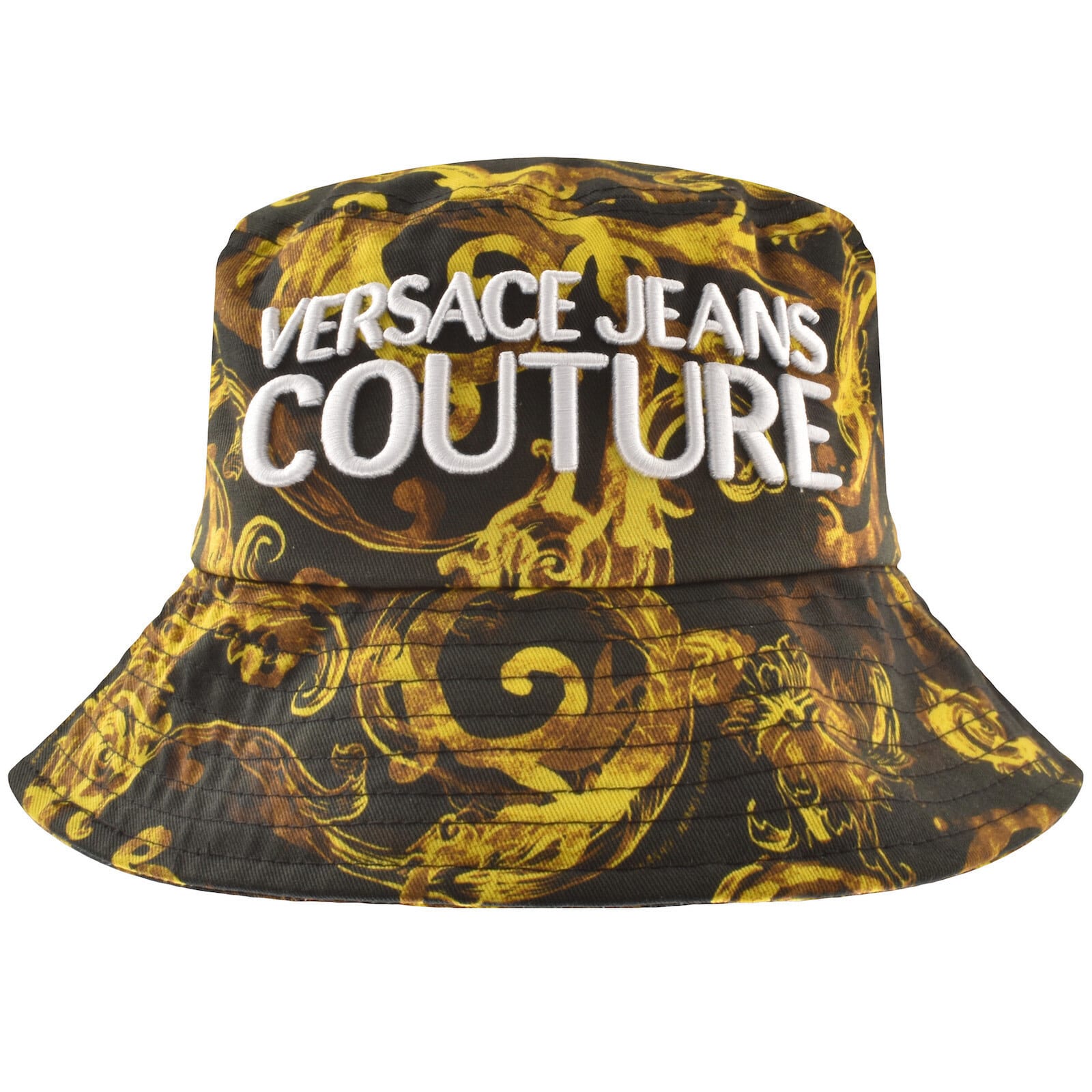 Versace Jeans Couture Bucket Hat Black Mainline Menswear