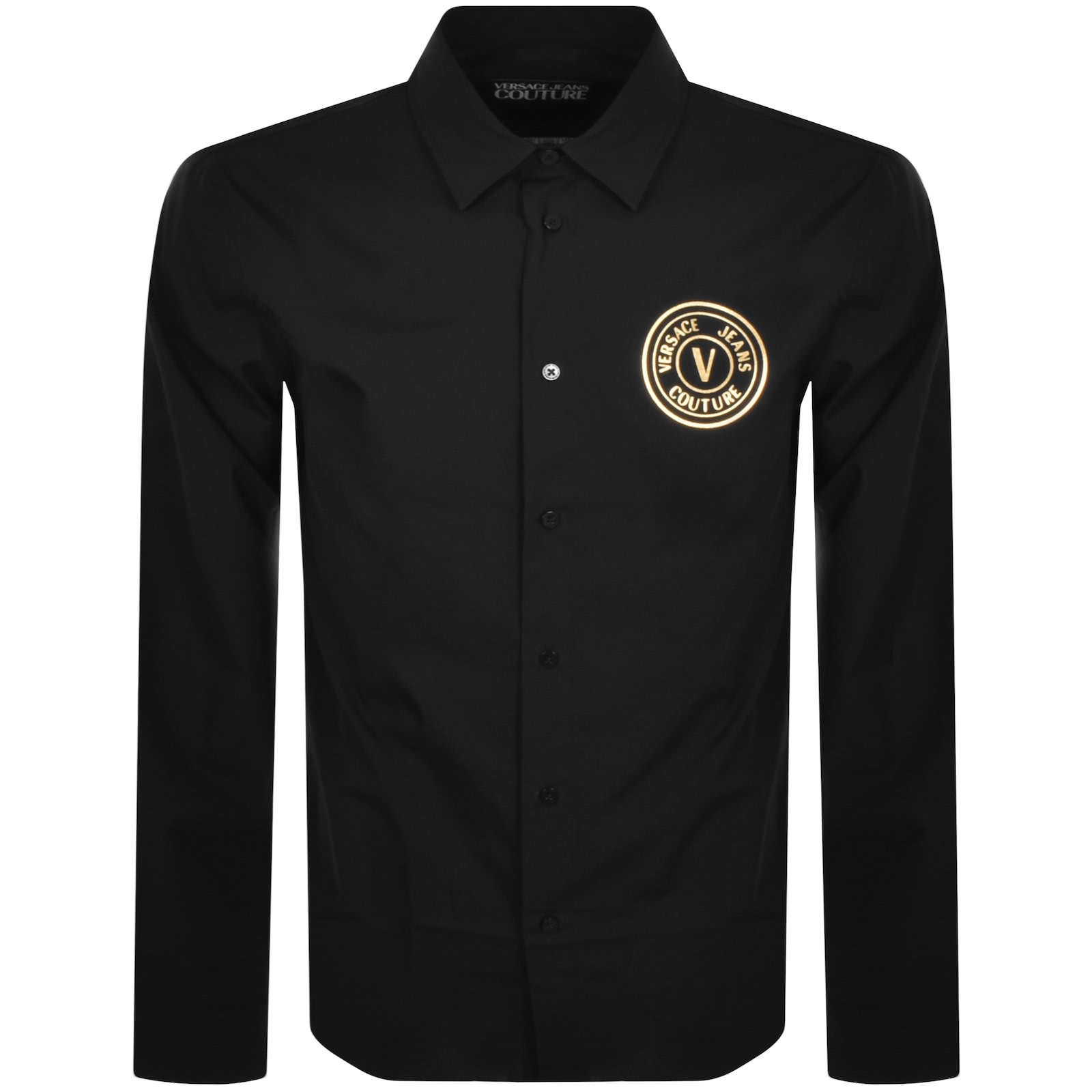 Mens versace button down shirt top