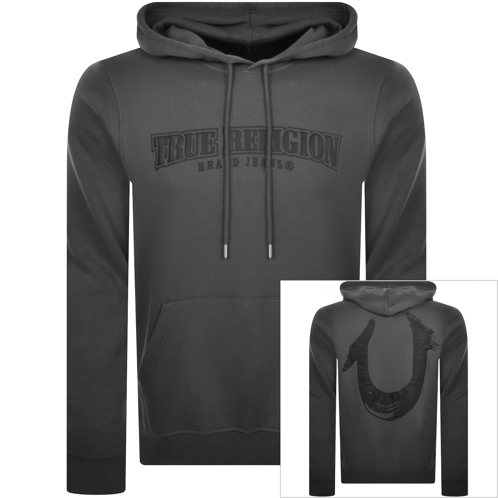 True religion grey hoodie shop
