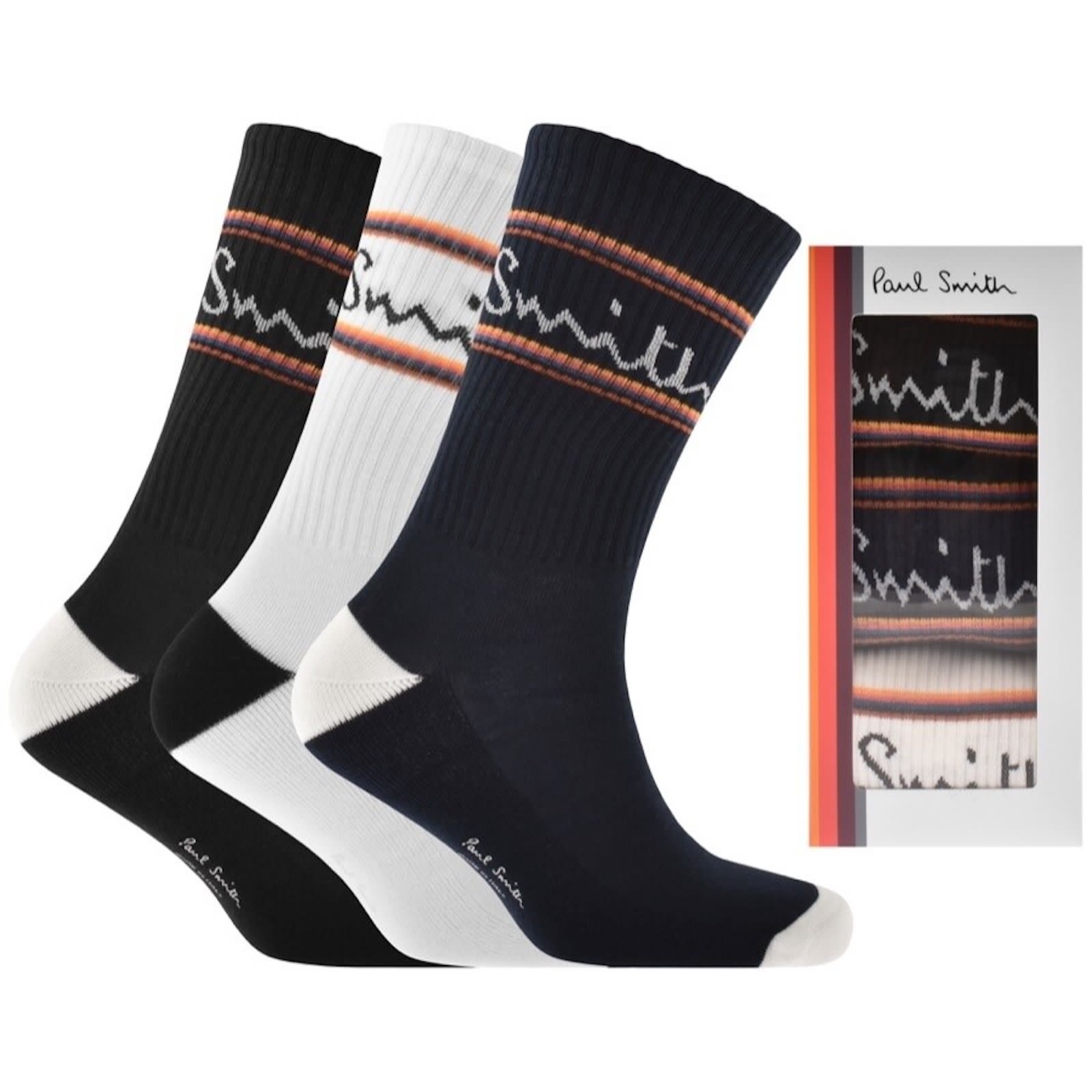 Paul Smith Gift Set 3 Pack Socks Mainline Menswear