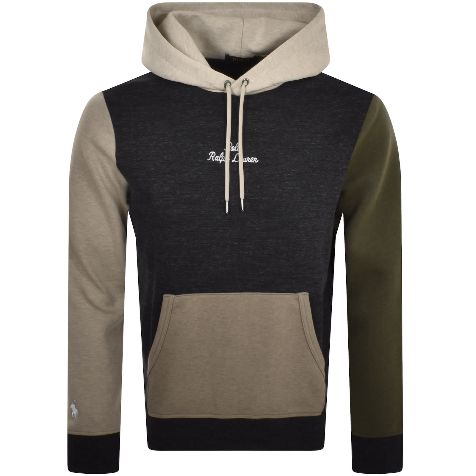 Ralph lauren colour block hoodie on sale
