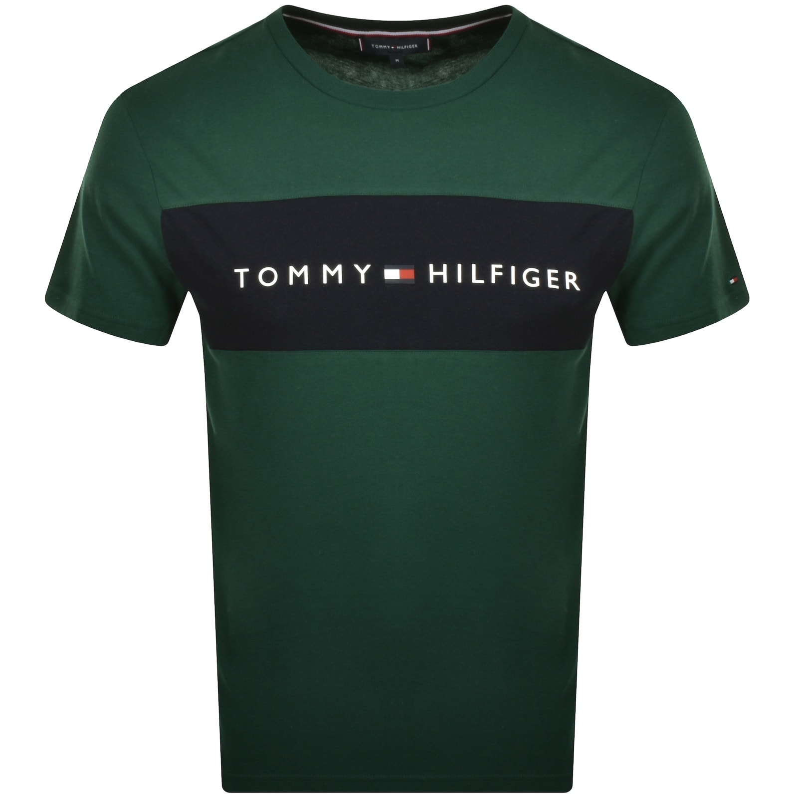 Tommy hilfiger t shirt green sales
