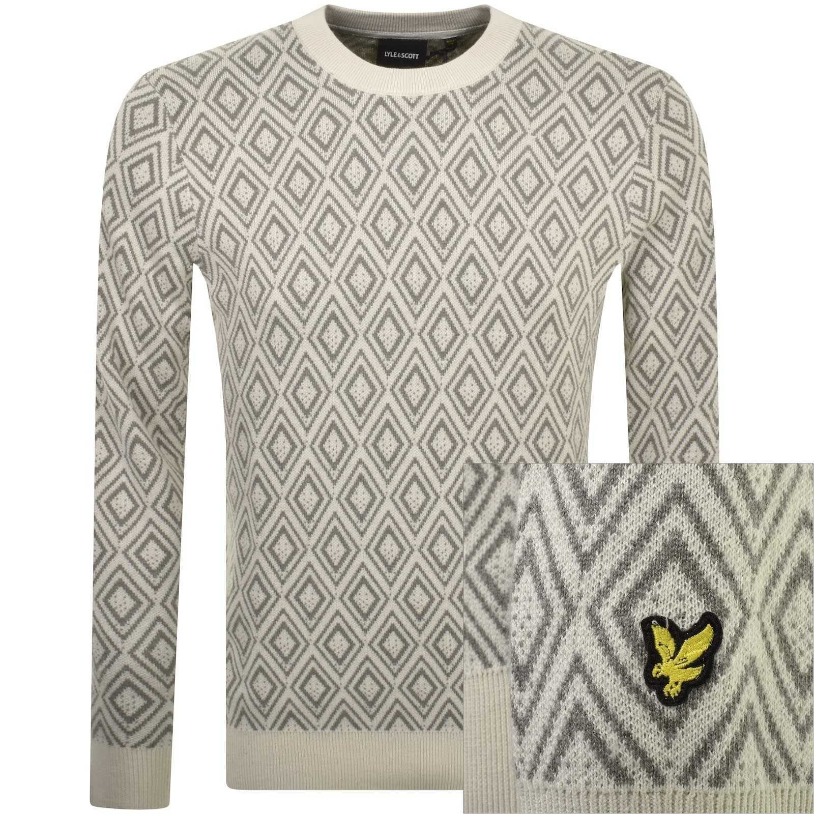 Lyle and scott diamond jumper store