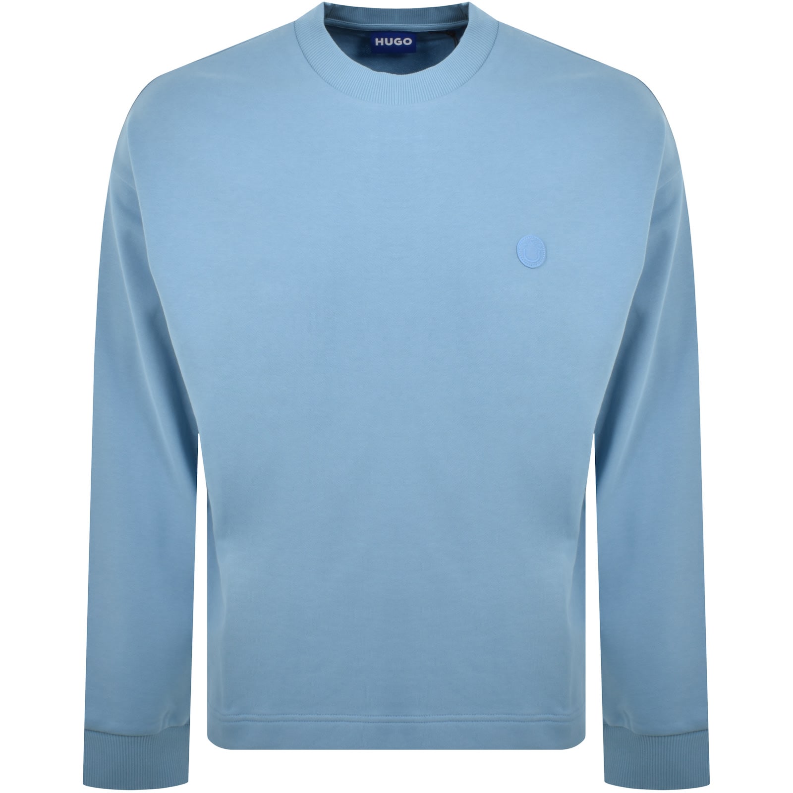 HUGO Blue Ninnyo Sweatshirt Blue | Mainline Menswear United