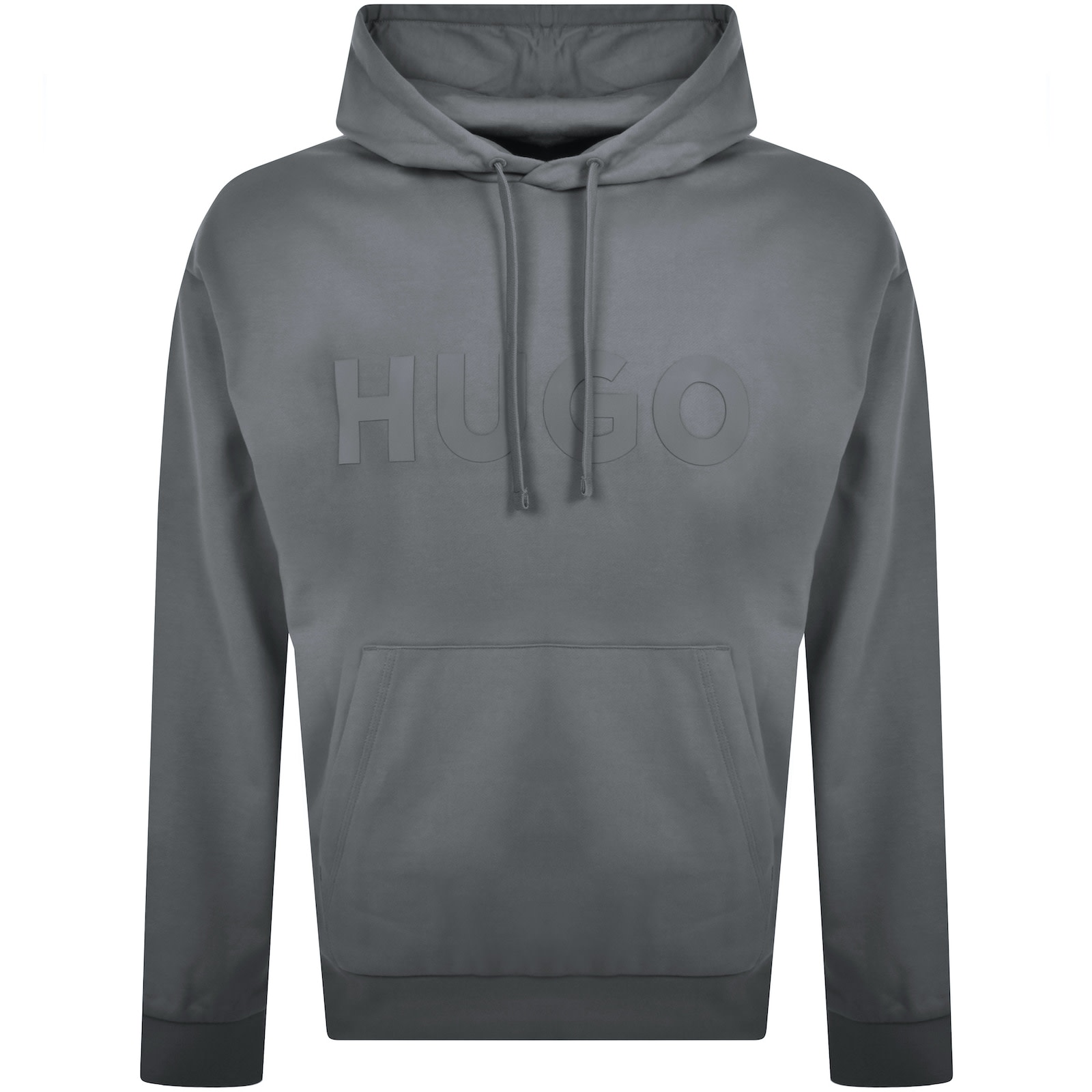 Hugo boss grey hoodie hotsell