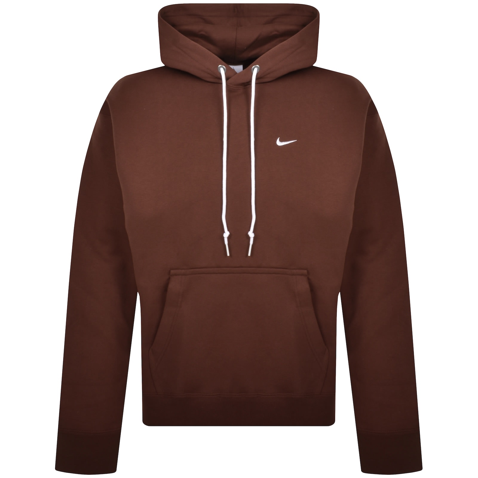 Nike Solo Swoosh Hoodie Brown | Mainline Menswear United States