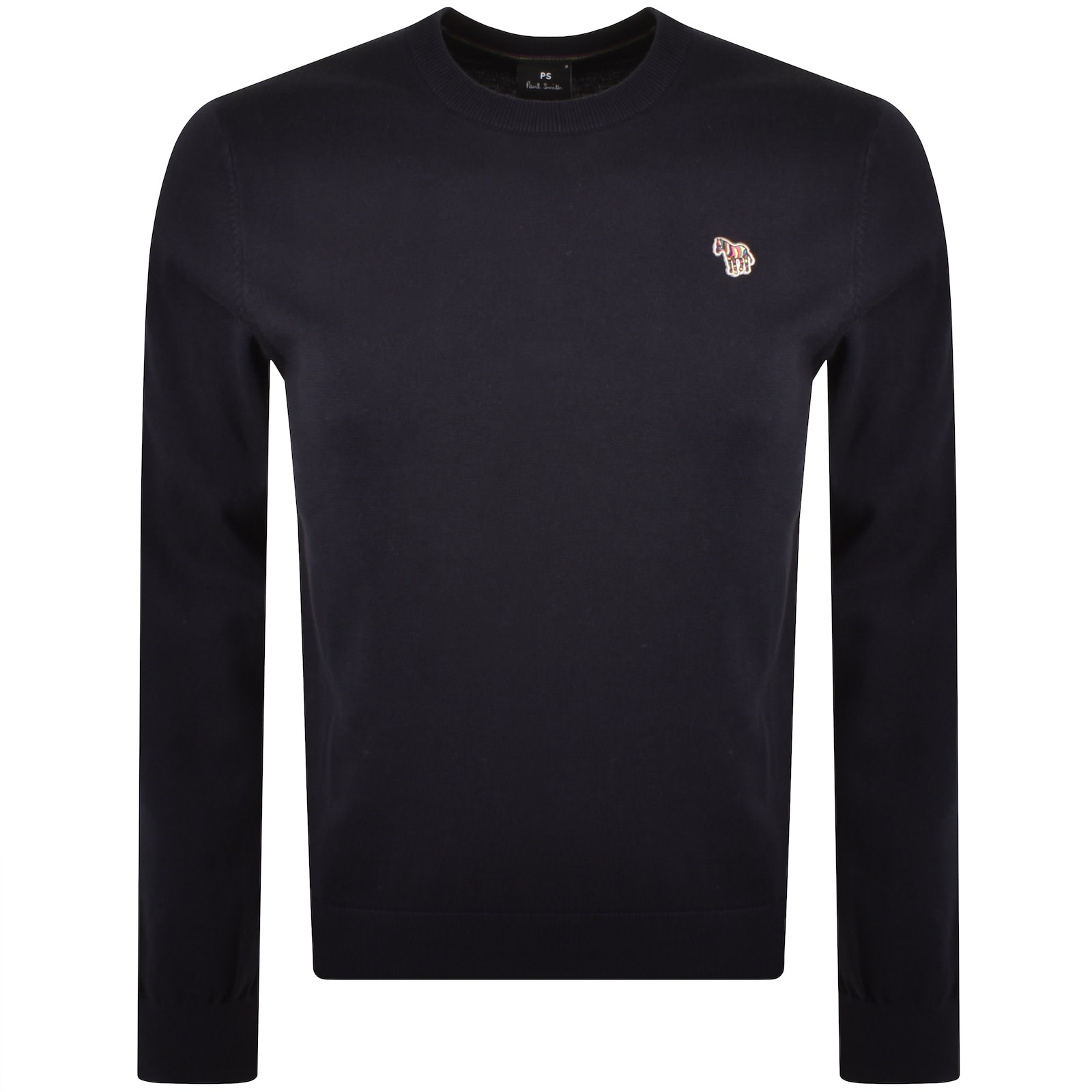 Paul Smith Crew Neck Knit Jumper Navy Mainline Menswear