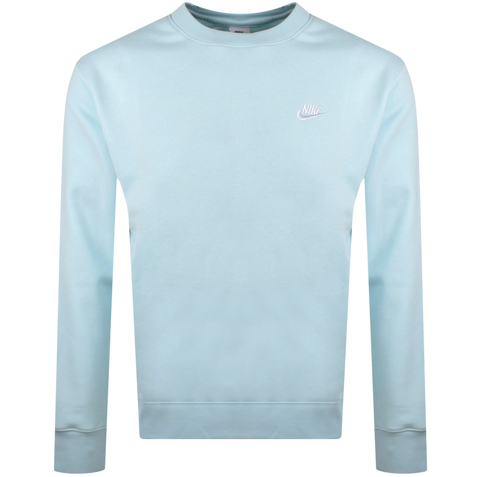 Light blue nike crew neck shop