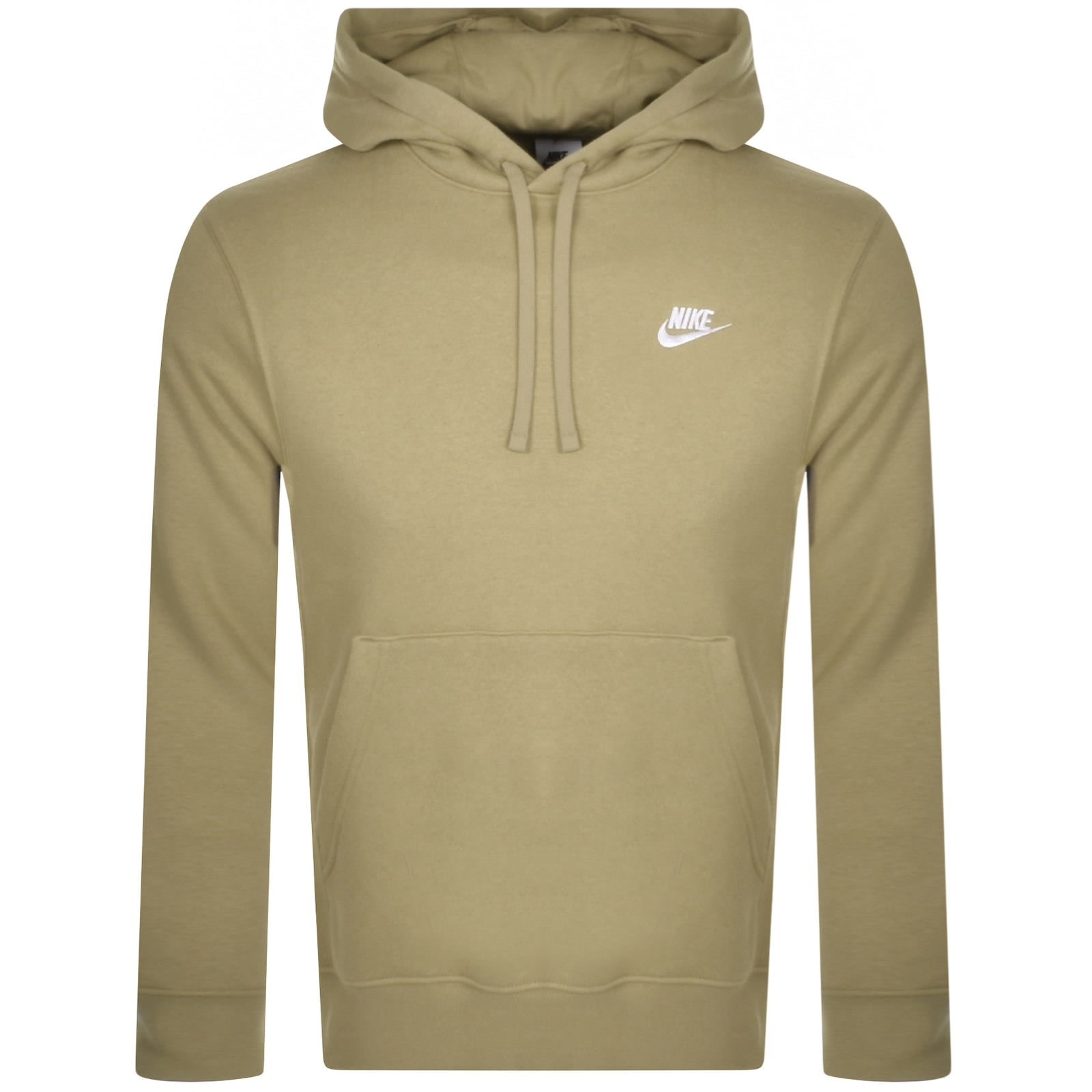 Nike club hoodie olive online