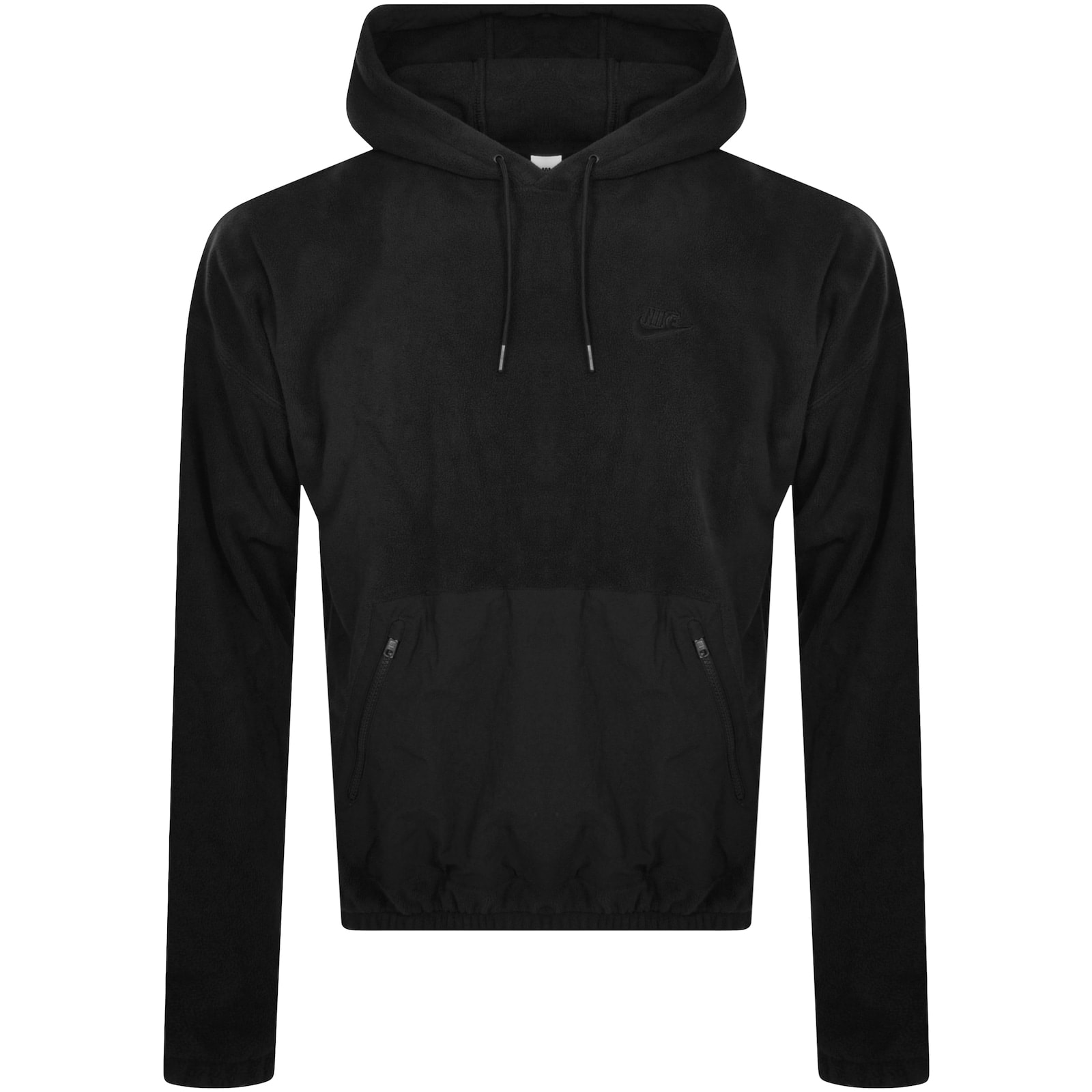 Nike Club Polar Fleece Hoodie Black Mainline Menswear Canada