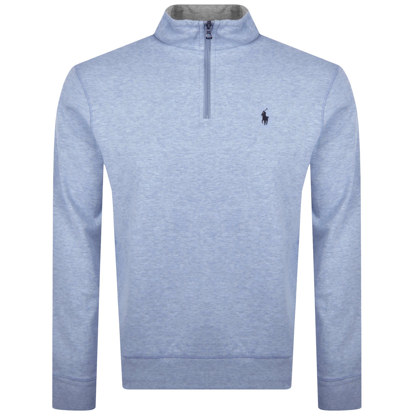 期間限定のお買い得商品 Lauren Ralph Quarter Menswear Mainline | Blue Sweatshirt Zip トップス