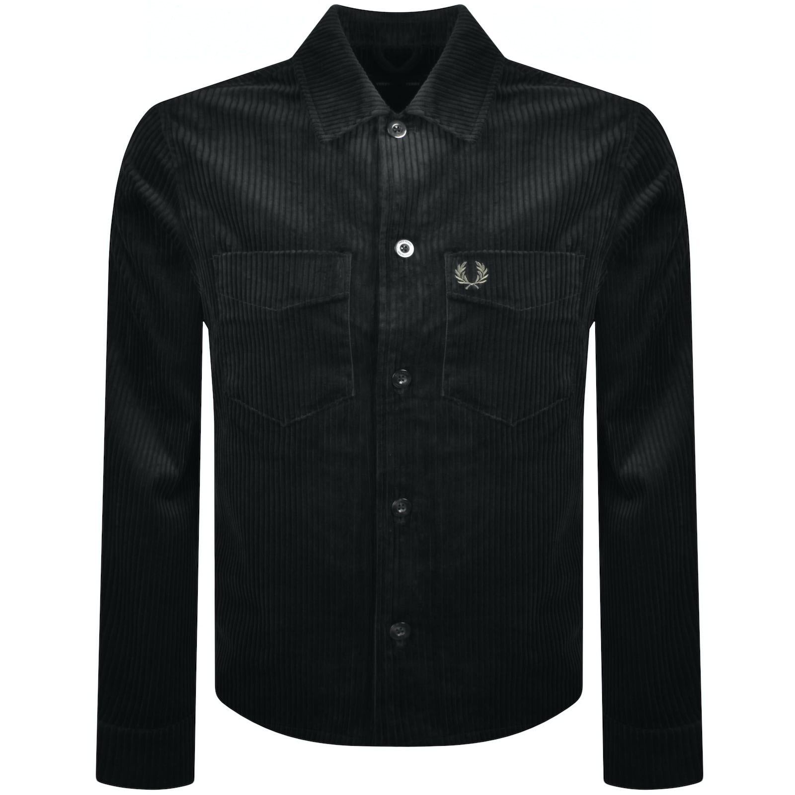 流行に  Fred Perry Corduroy Overshirt Black | Mainline Menswear ジャケット・アウター
