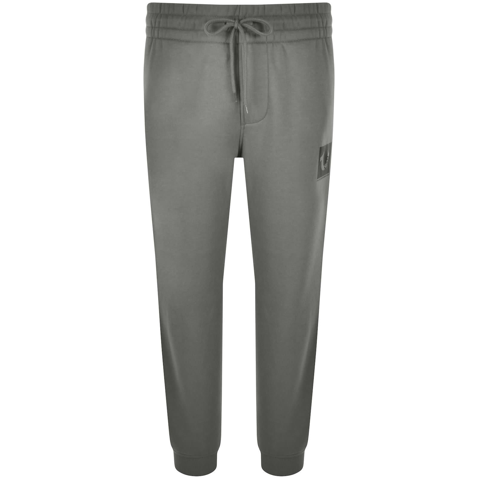 True Religion Registered Stud Joggers Grey Mainline Menswear