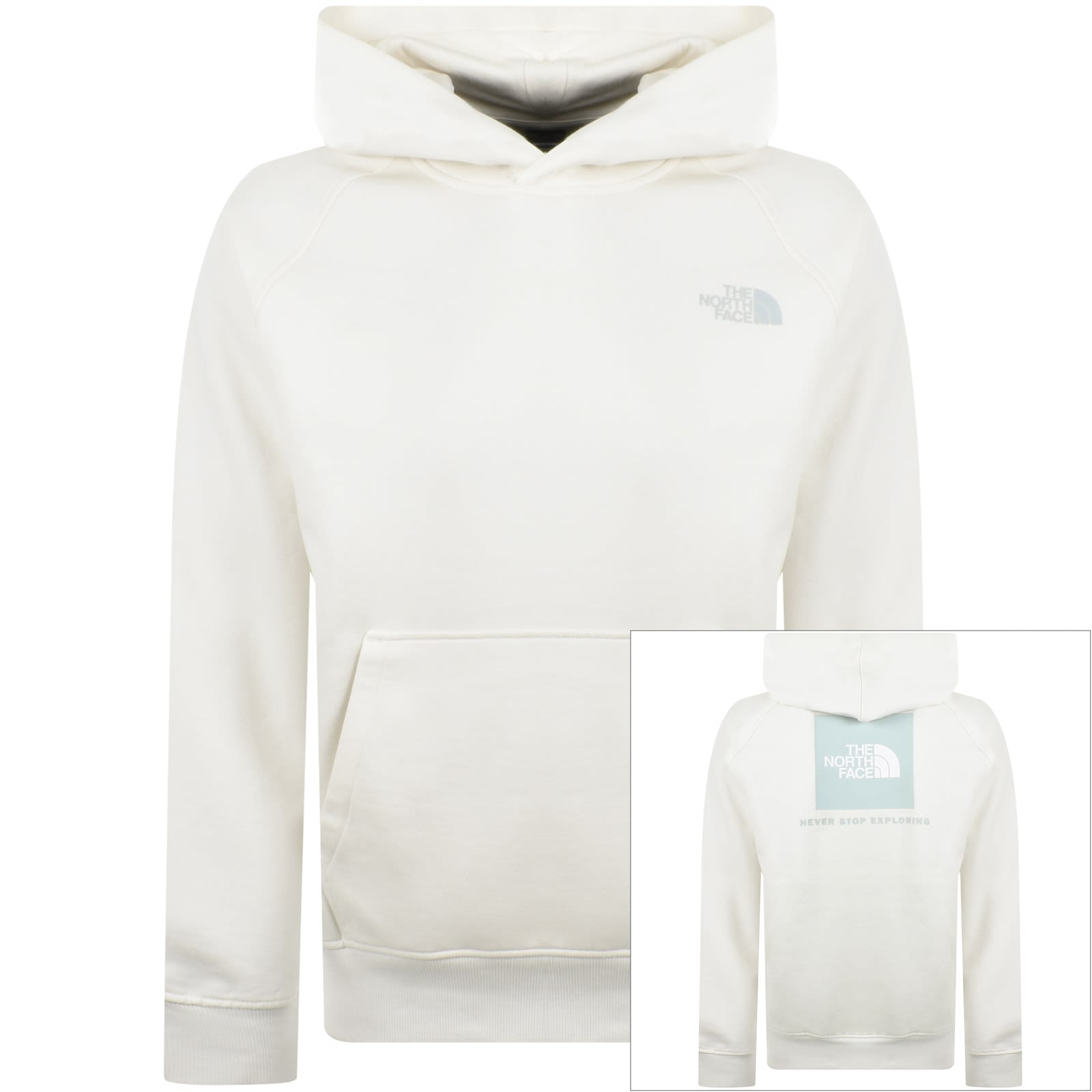 The North Face Redbox Hoodie White Dune Mainline Menswear