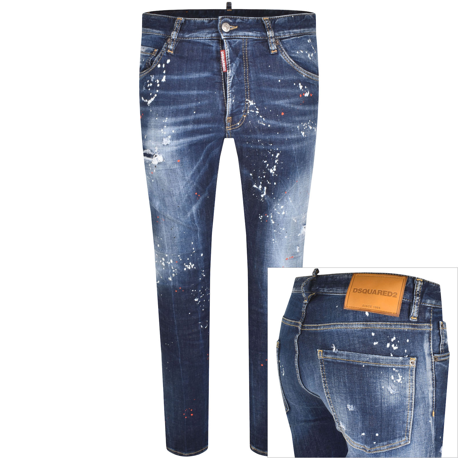 新着 Guy Cool DSQUARED2 Slim Menswear Mainline | Blue Jeans Fit パンツ