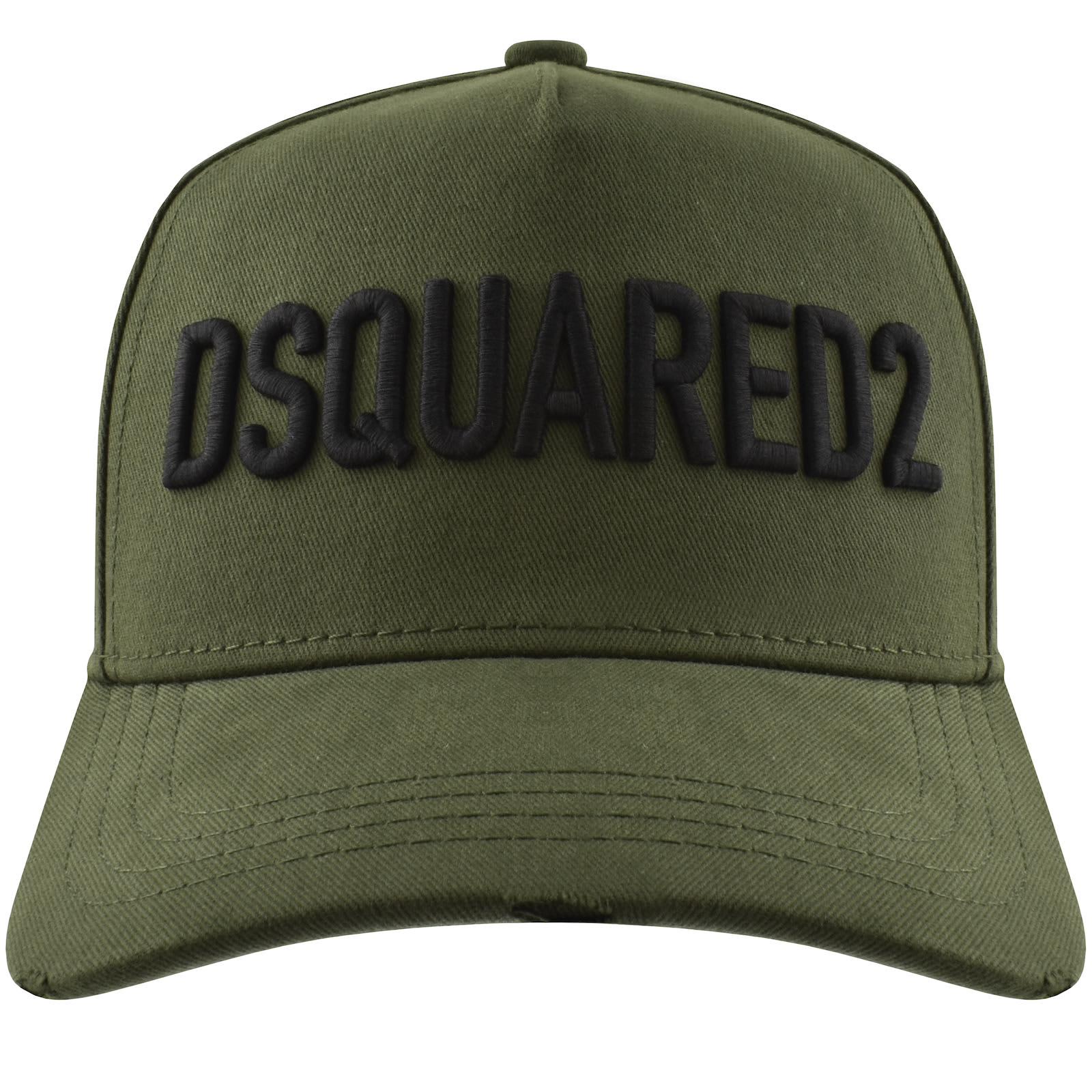 DSQUARED2 Logo Baseball Cap Green | Mainline Menswear United States