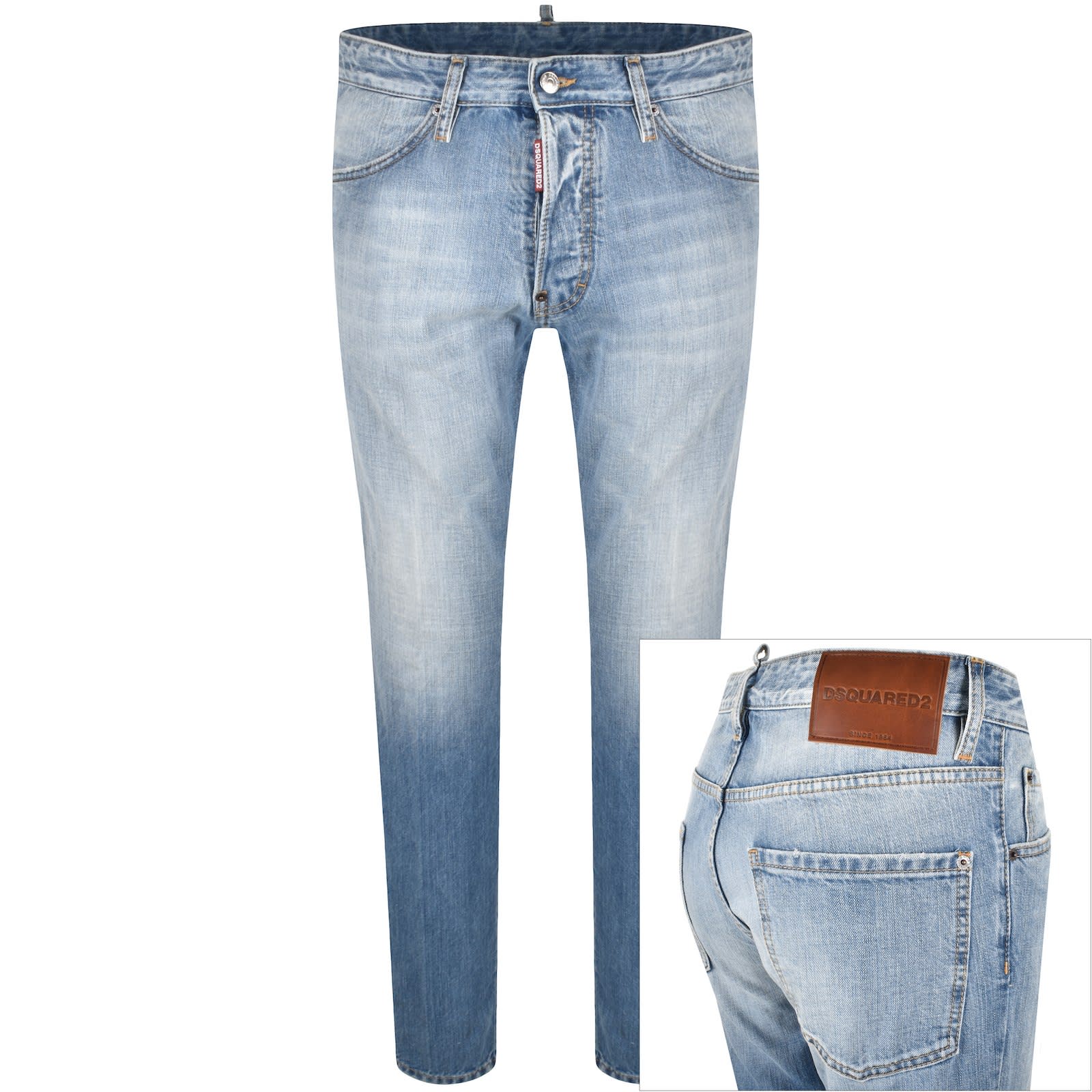 Dsquared2 Cool Guy Kids Boys Jeans In Light Blue