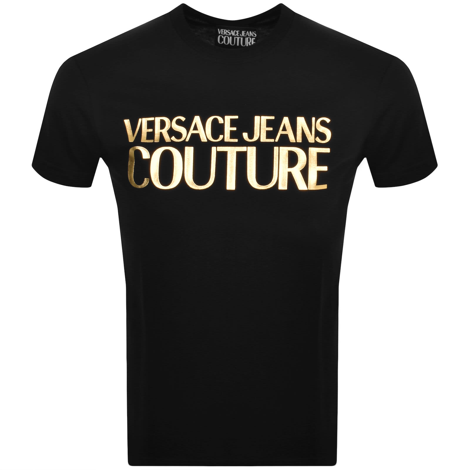 【ファッション好きが選ぶ人気ブランドランキング】 Versace Jeans Couture Logo T Shirt Black | Mainline Menswear トップス