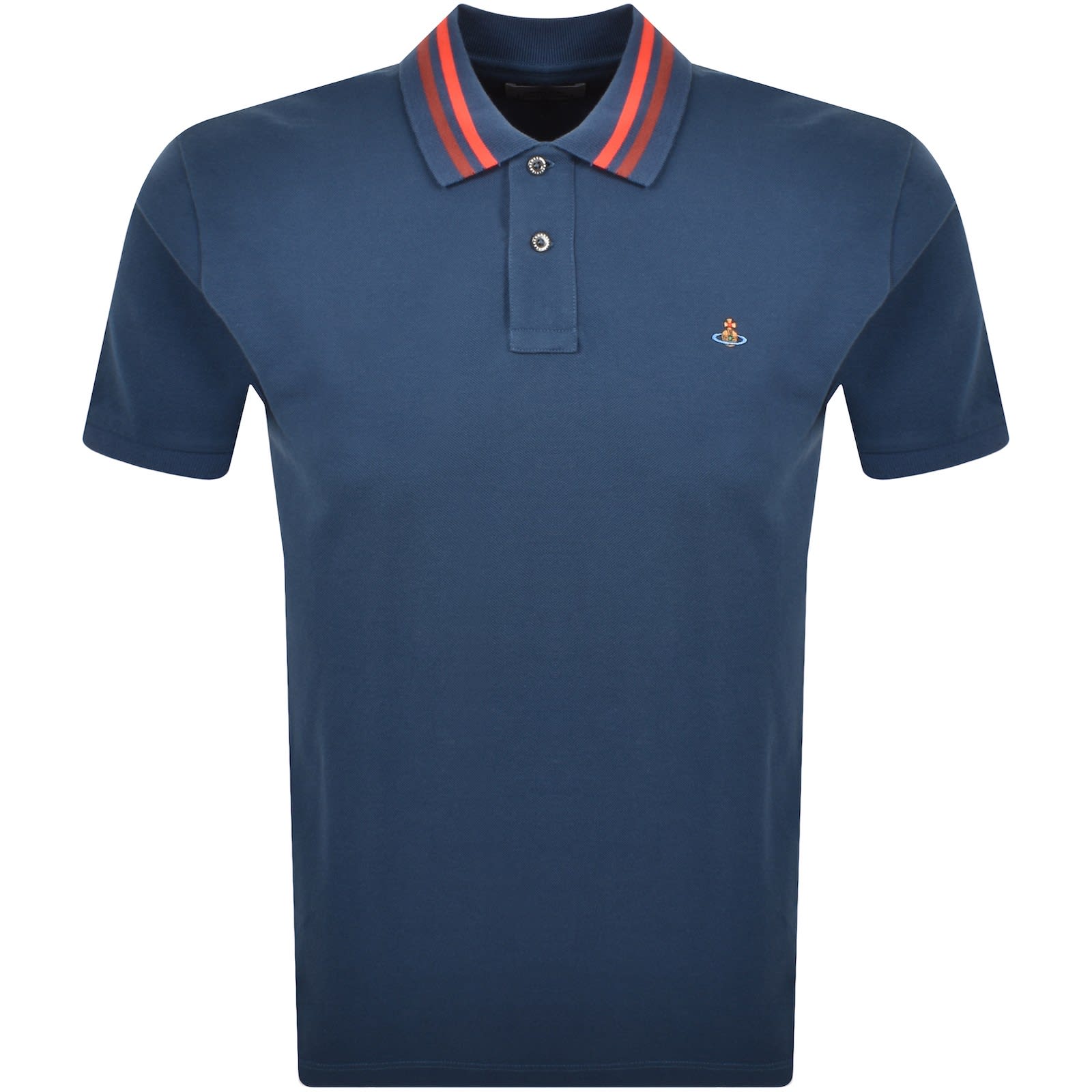 Vivienne Westwood - Blue Cotton Polo Shirt L