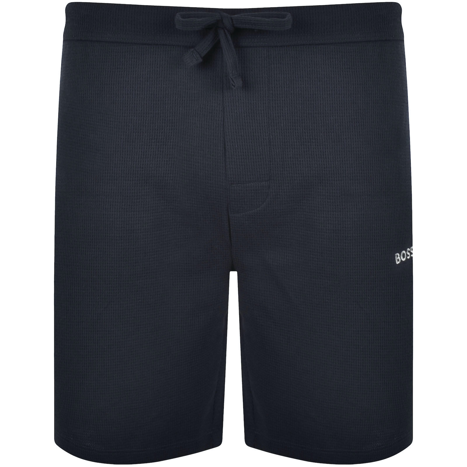 BOSS Pantaloncini Pigiama Uomo – Modello Waffle, Misto Cotone, Con Logo E Coulisse - 2