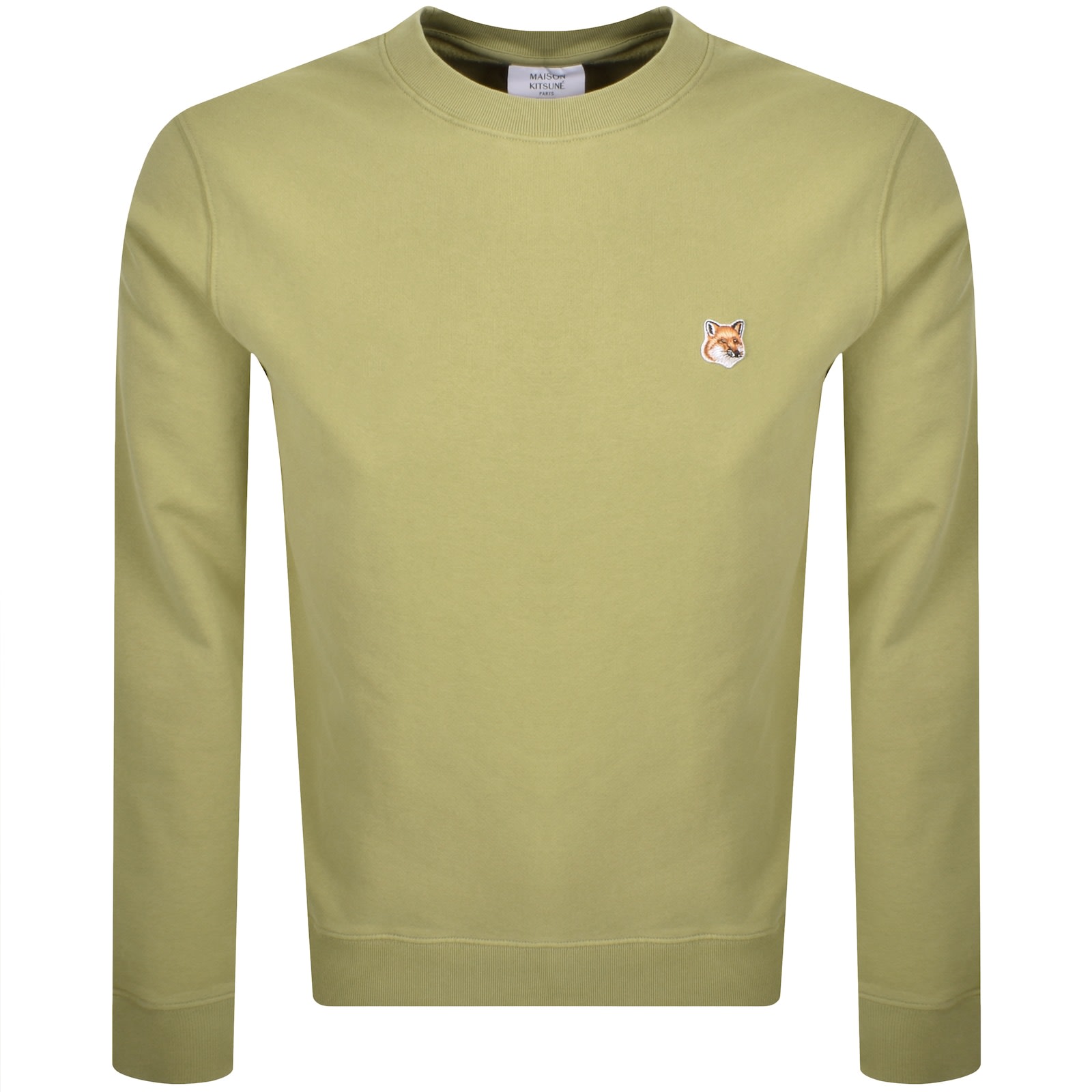 【関税&送料込】Maison Kitsune Sweatshirt With Logo Patch MAISON KITSUNE｜Maison Kitsune/(M)FOX HEAD PATCH REGULAR