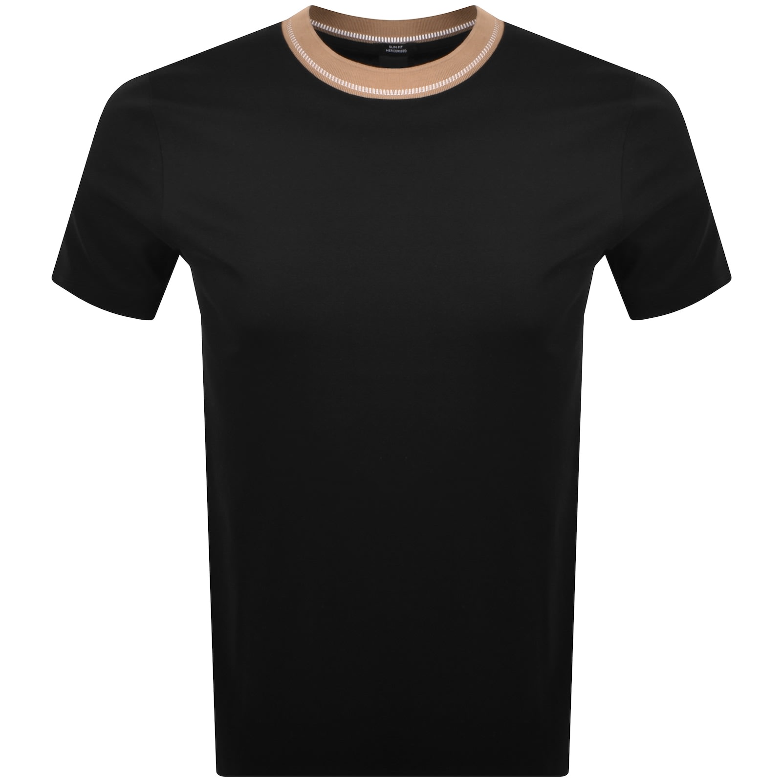 エンフォルド HIGH-NECK SHIRT-SLEEVE T-SHIRT ブラック High neck t-shirt