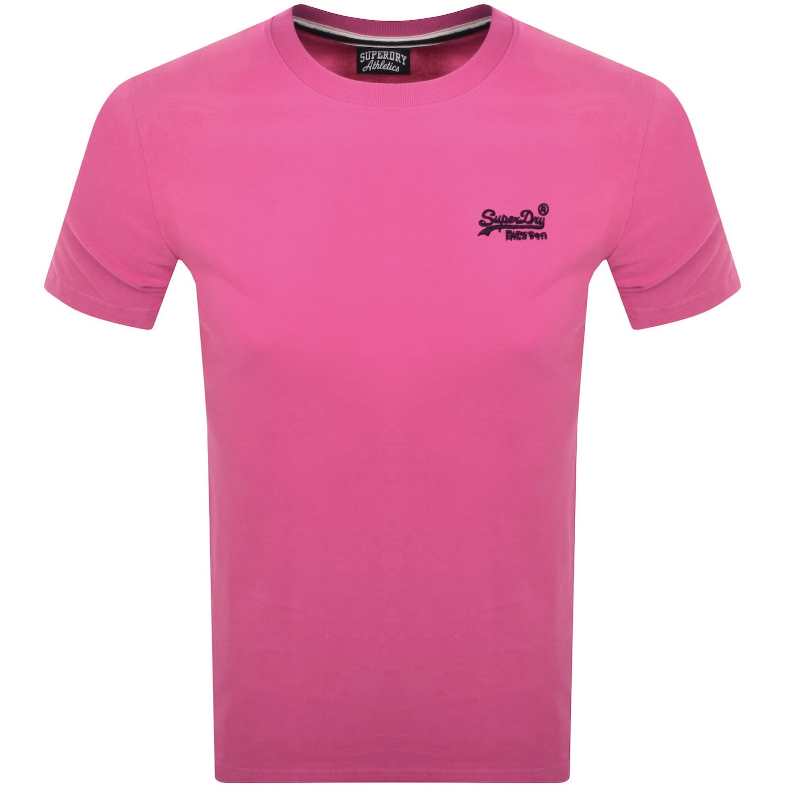 Superdry★ピンクパープル ロゴ☆メンズ☆Ｔシャツ Superdry VINTAGE LOGO - Basic T-shirt - echo pink/pink - Zalando